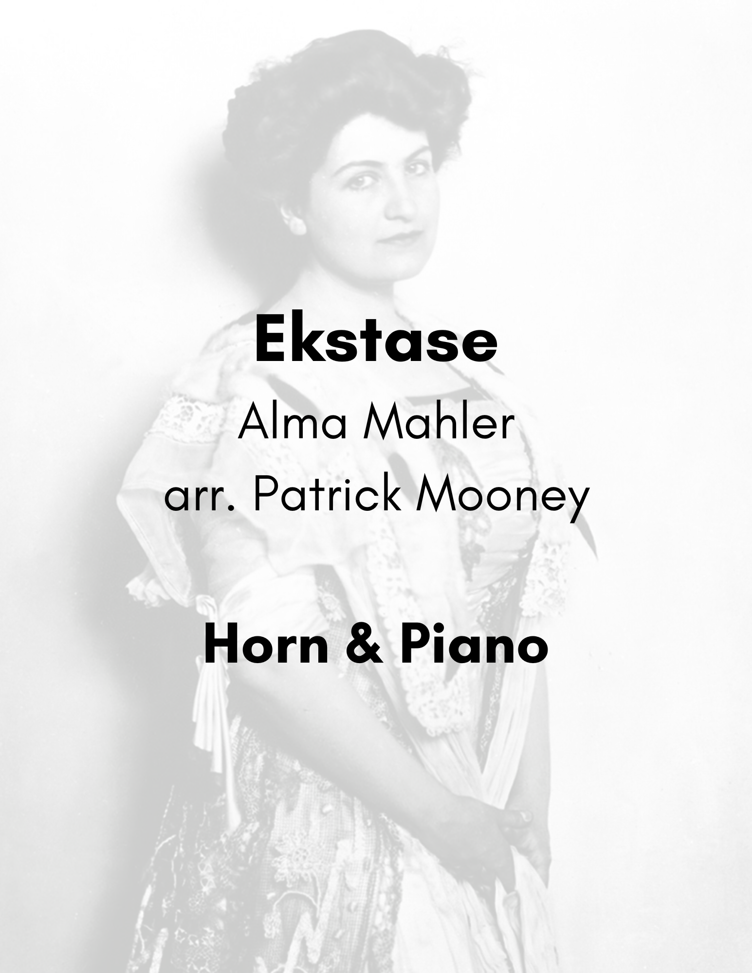 Mahler, A., arr. Mooney - Ekstase (Poster).png