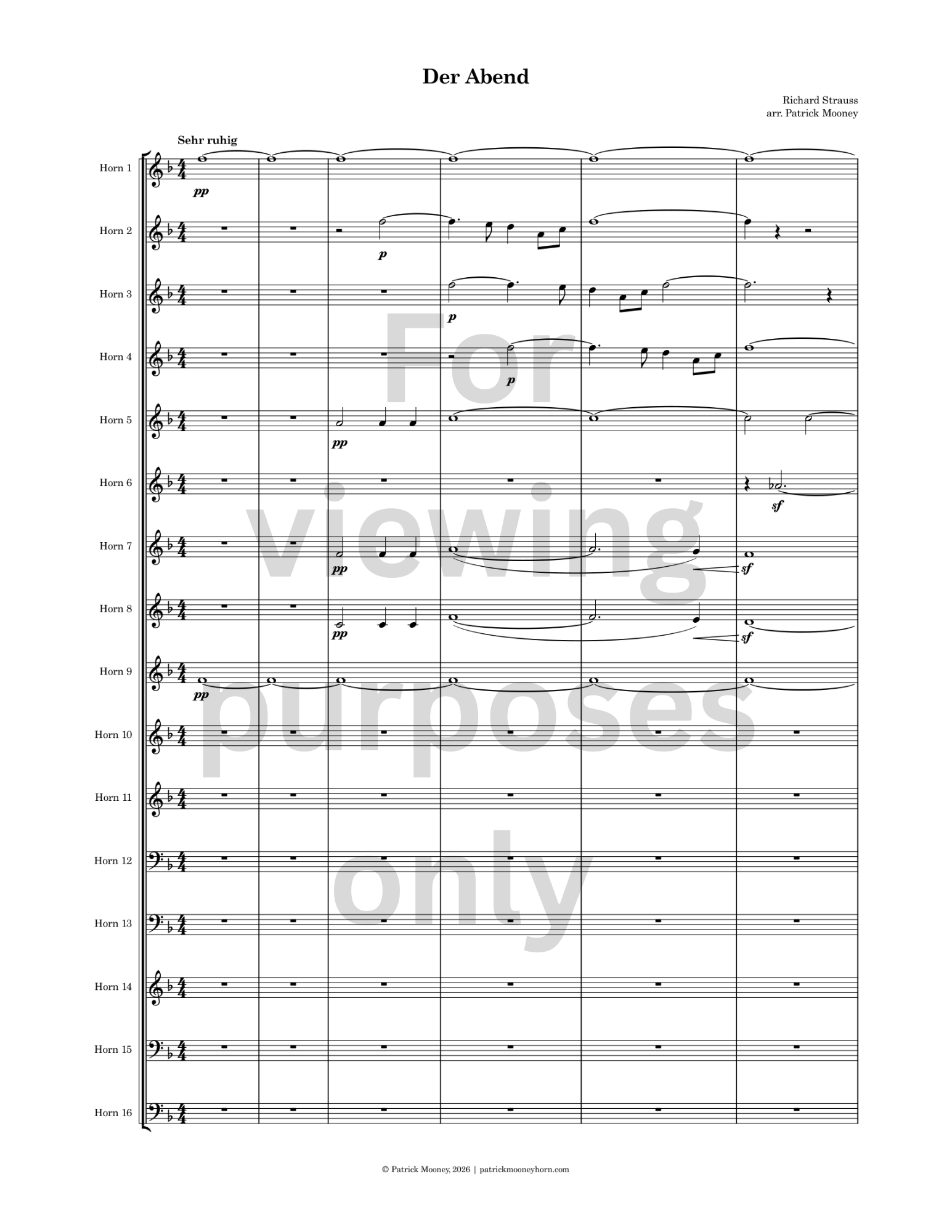 Strauss, R., arr. Mooney - Der Abend (Watermark #1).png