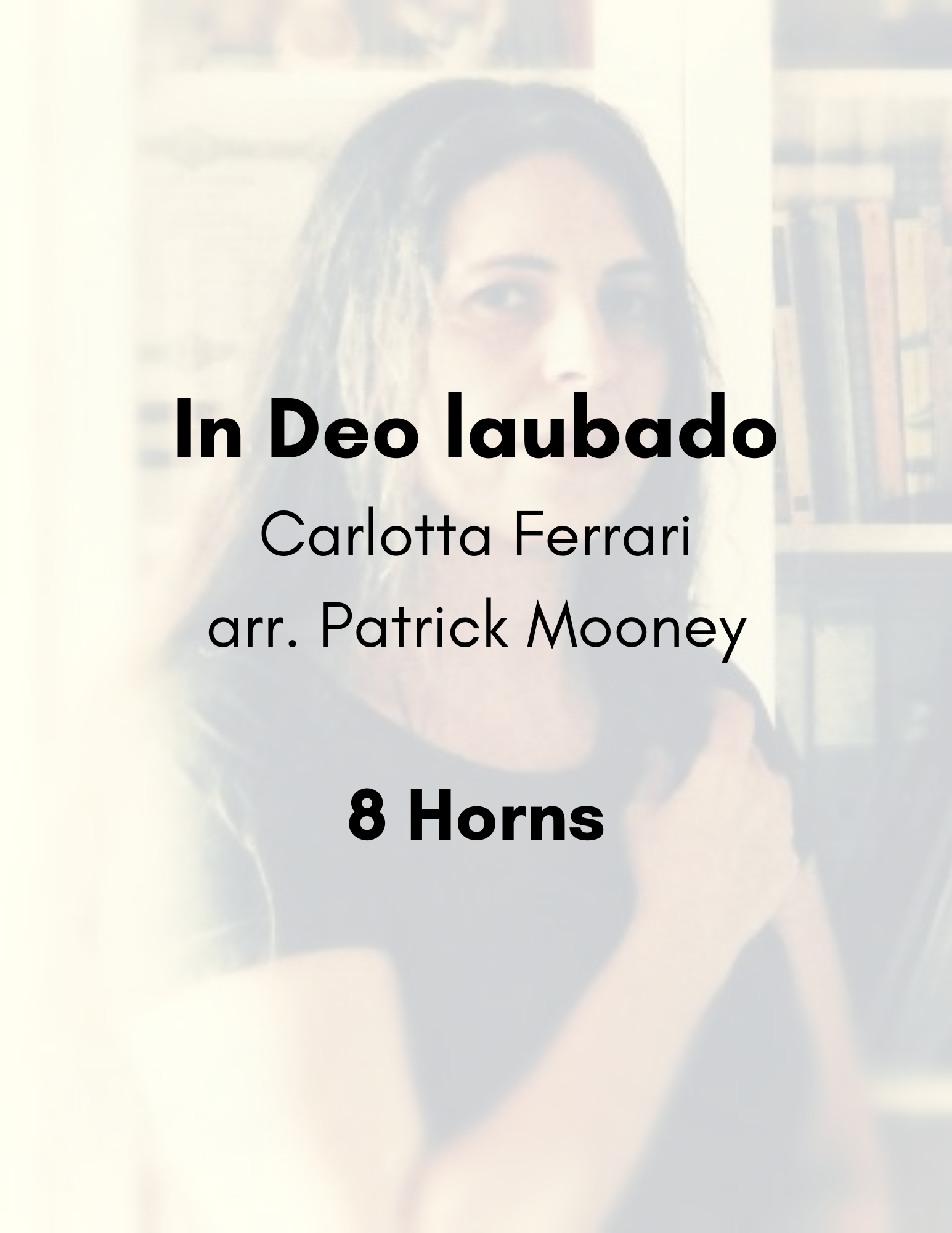Ferrari, arr. Mooney - In Deo laudabo (Poster).png