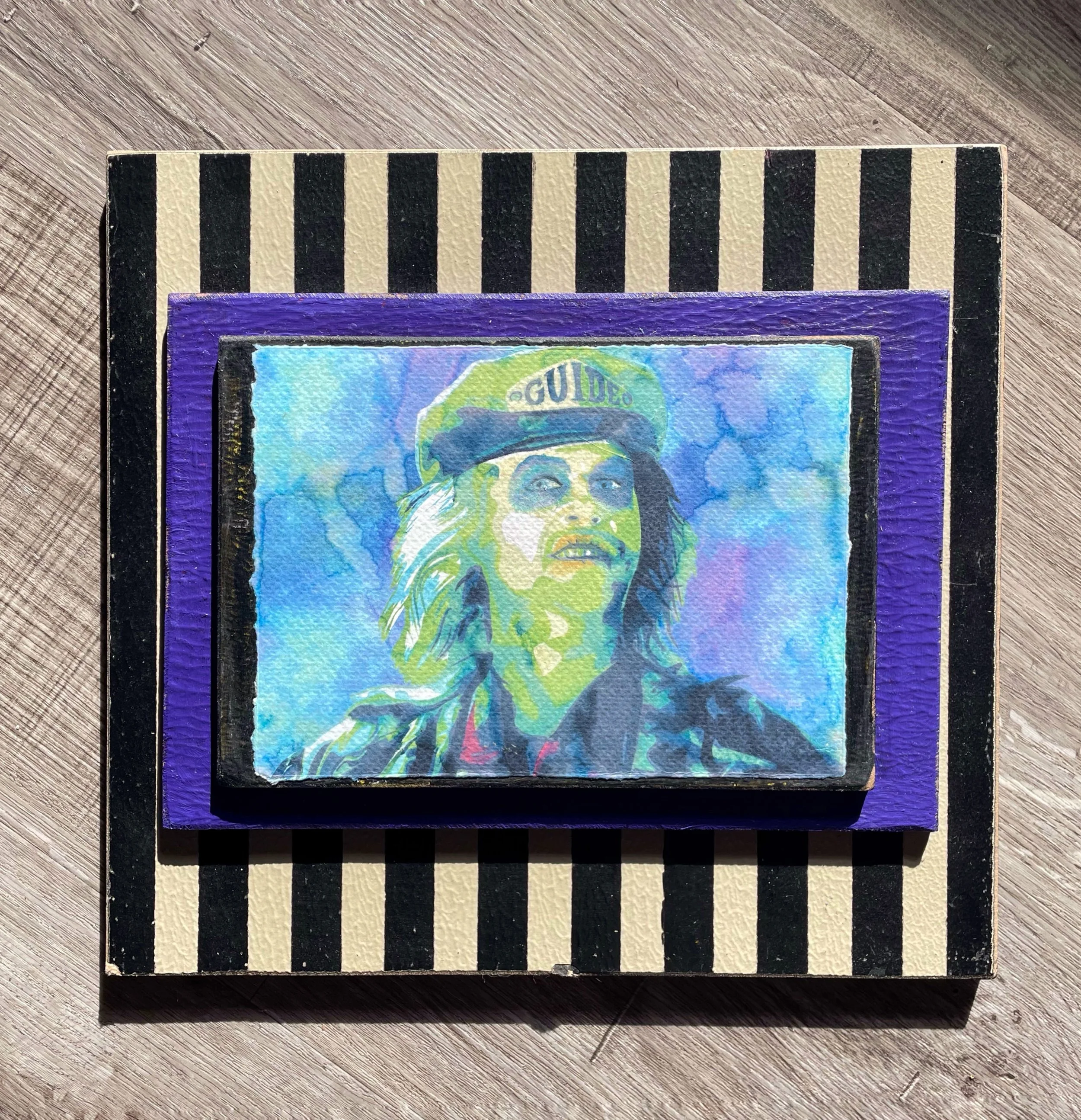 Your Bio Exorcist - Mixed media on Wood
Private Collector. Joliet, IL