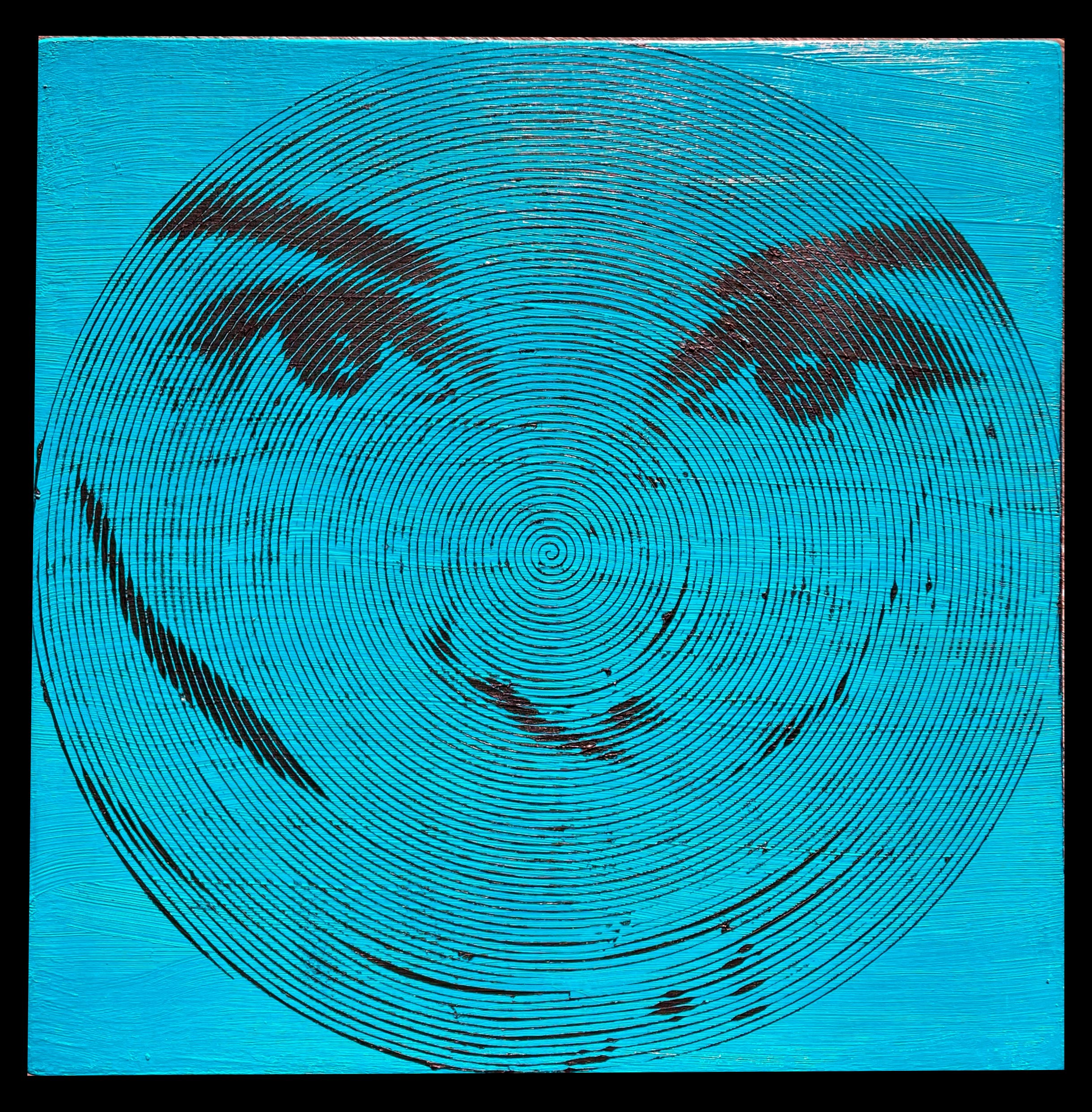 Troubling Spiral - Acrylic on Wood
Private Collector  Gahanna, Oh