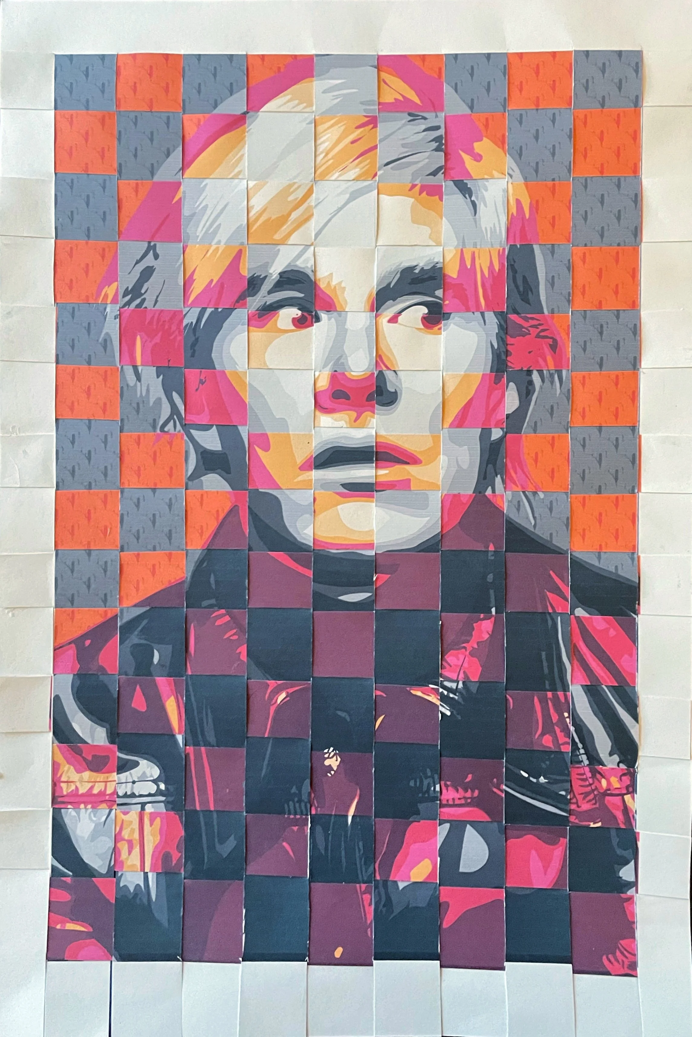 Superficially Audacious - Woven Paper 
Private Collector. Joliet, IL