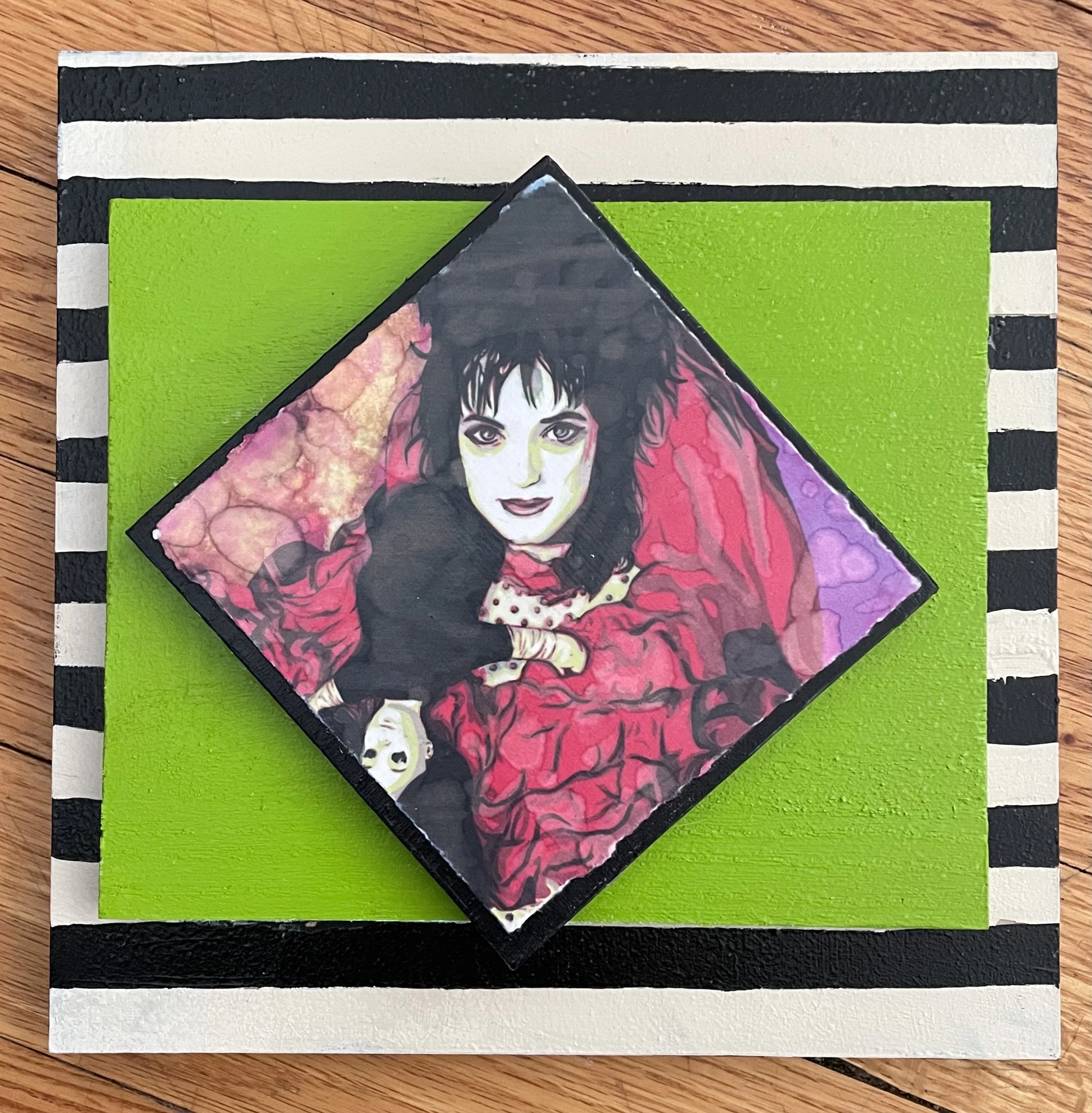 Lydia, Lydia, Lydia - Mixed Media on Wood
Private Collector