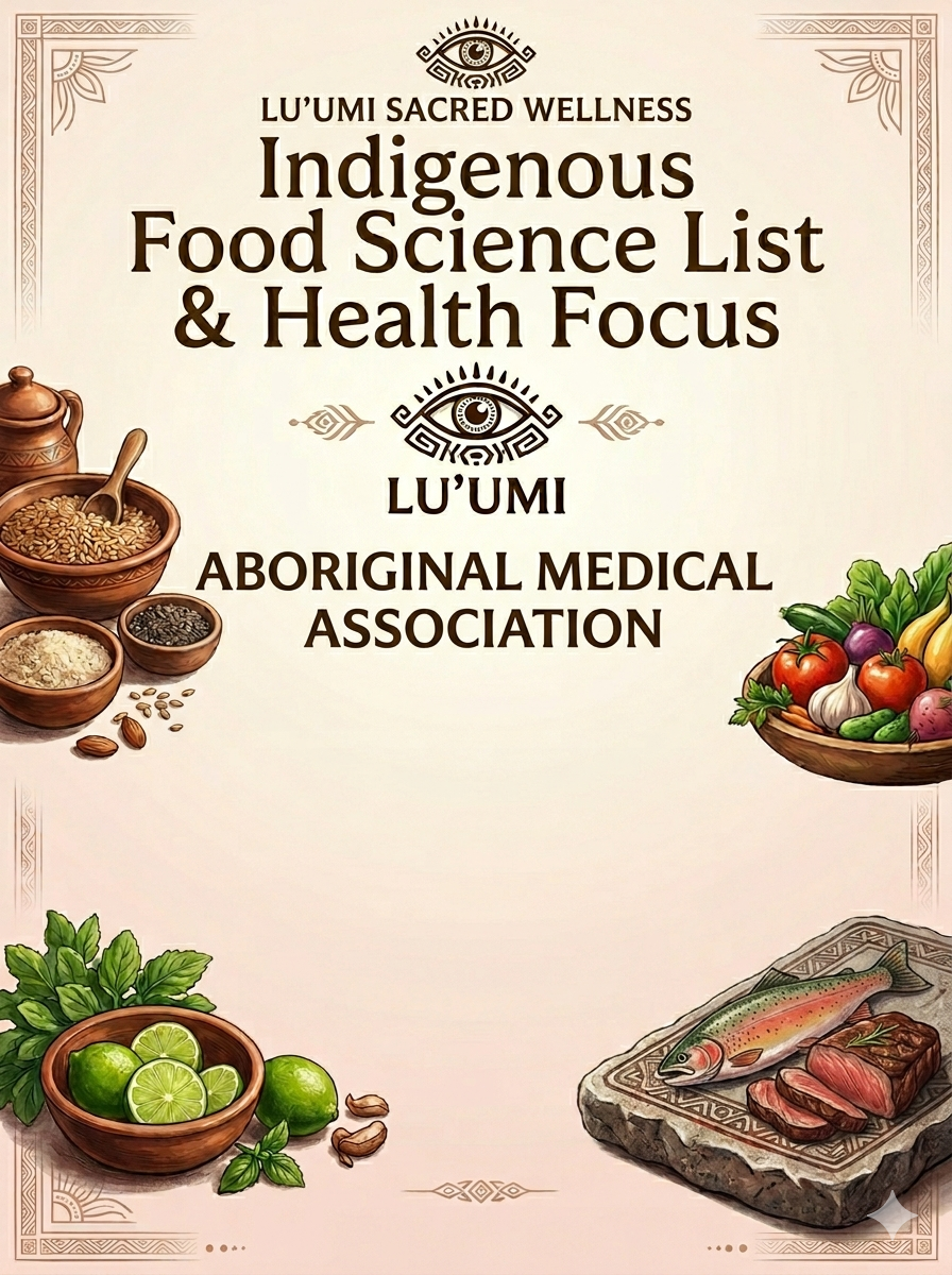 Indigenous Food Science List + 7 Day Meal Plan
