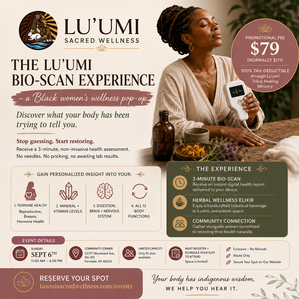 Black Womens Wellness Event - Luumi Bio Scan.png