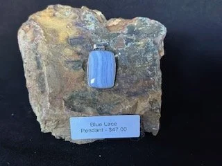Blue Lace Pendant