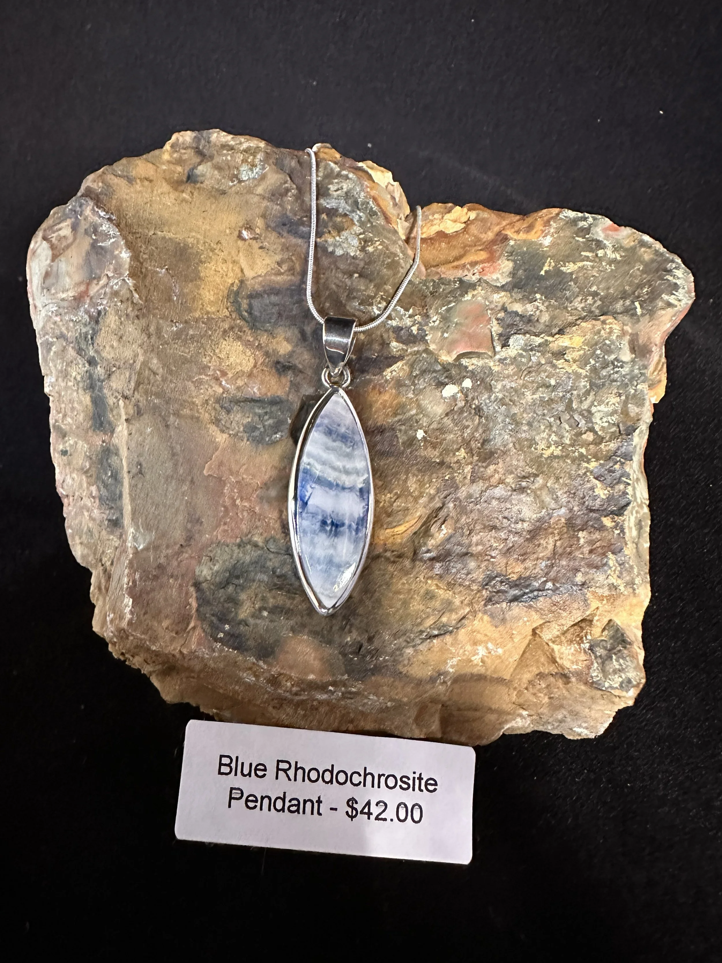 Blue Rhodochrosite