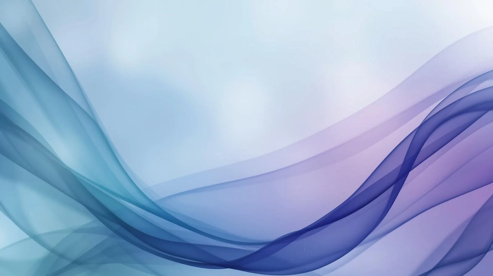 Abstract digital background with flowing blue and purple wave-like lines.