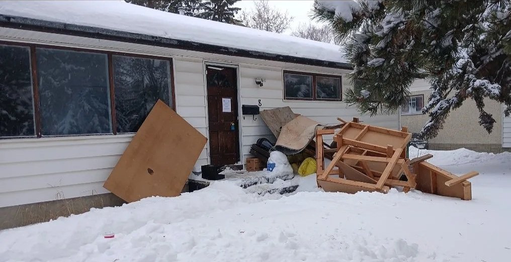 Before image of exterior house