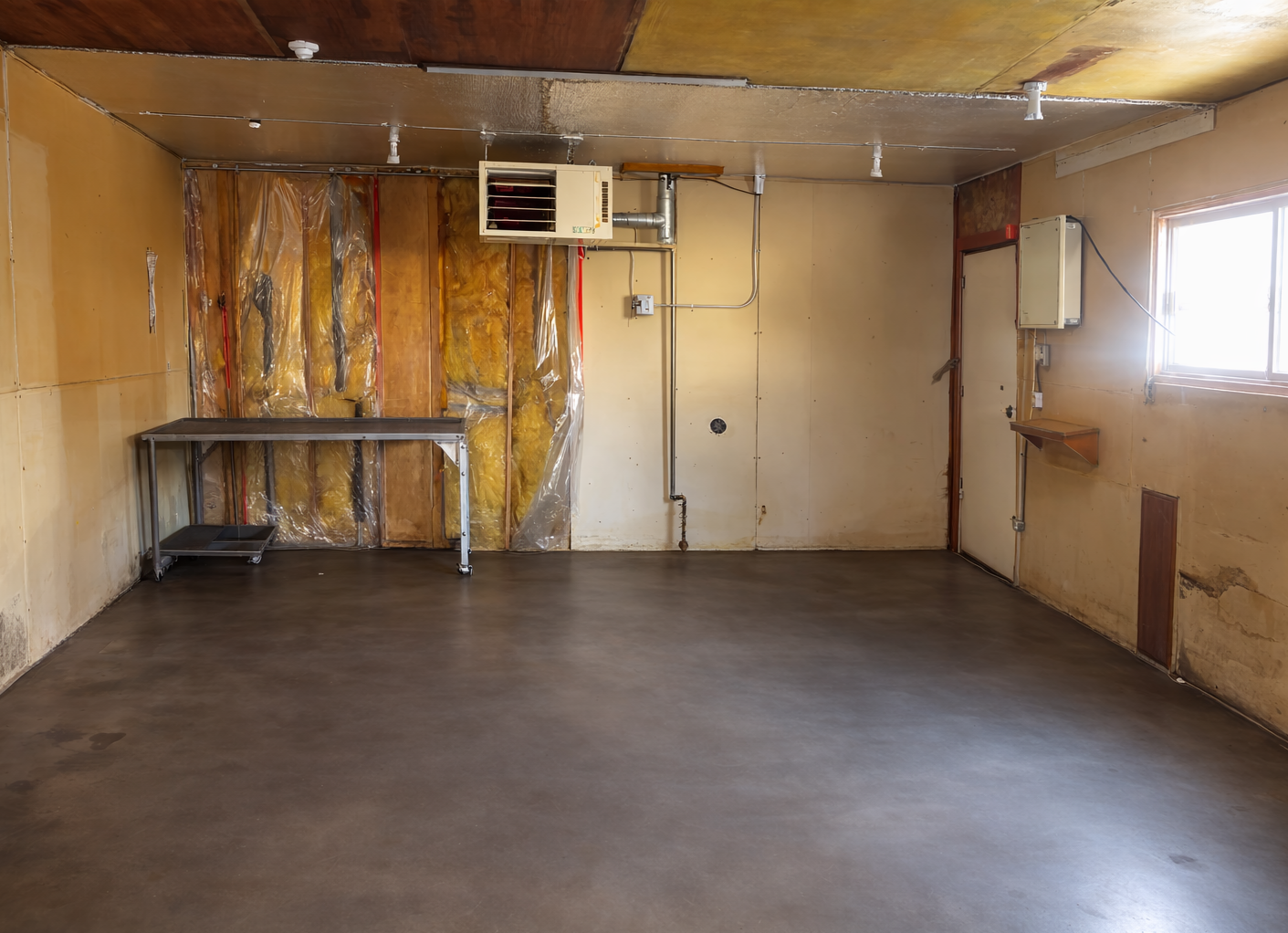 After image of garage preformed by Wright Way Property Solutions