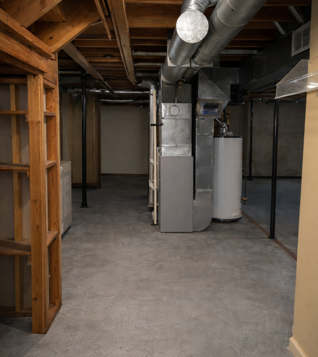 After image 2 of basement preformed by Wright Way Property Solutions