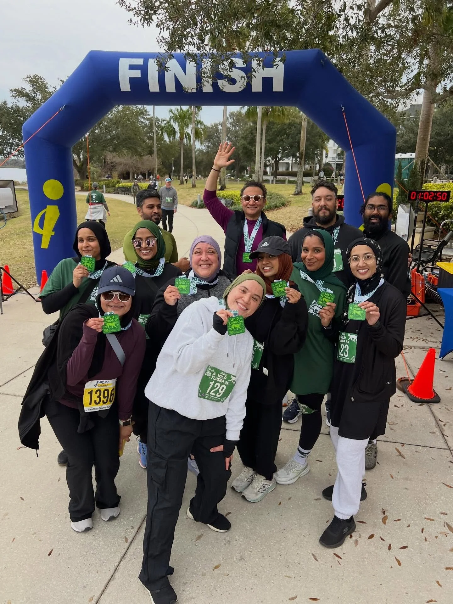 Thank you for running with us at the Wild Florida 5K with @conservationflorida at Baldwin Park! 🏃&zwj;♀️🏃🏻&zwj;♂️Your energy made it an unforgettable day. Until the next one, inshaAllah!