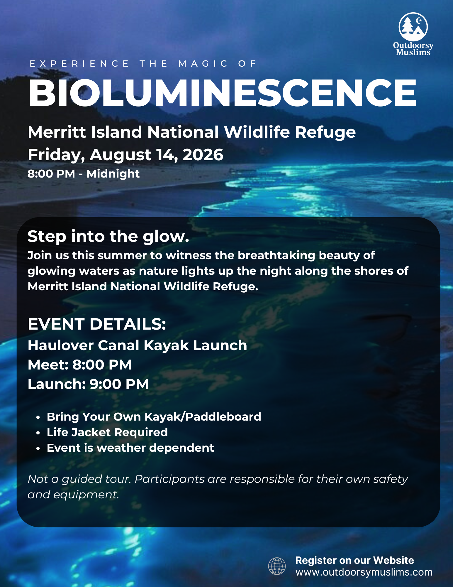Bioluminescence Kayaking/Paddleboarding