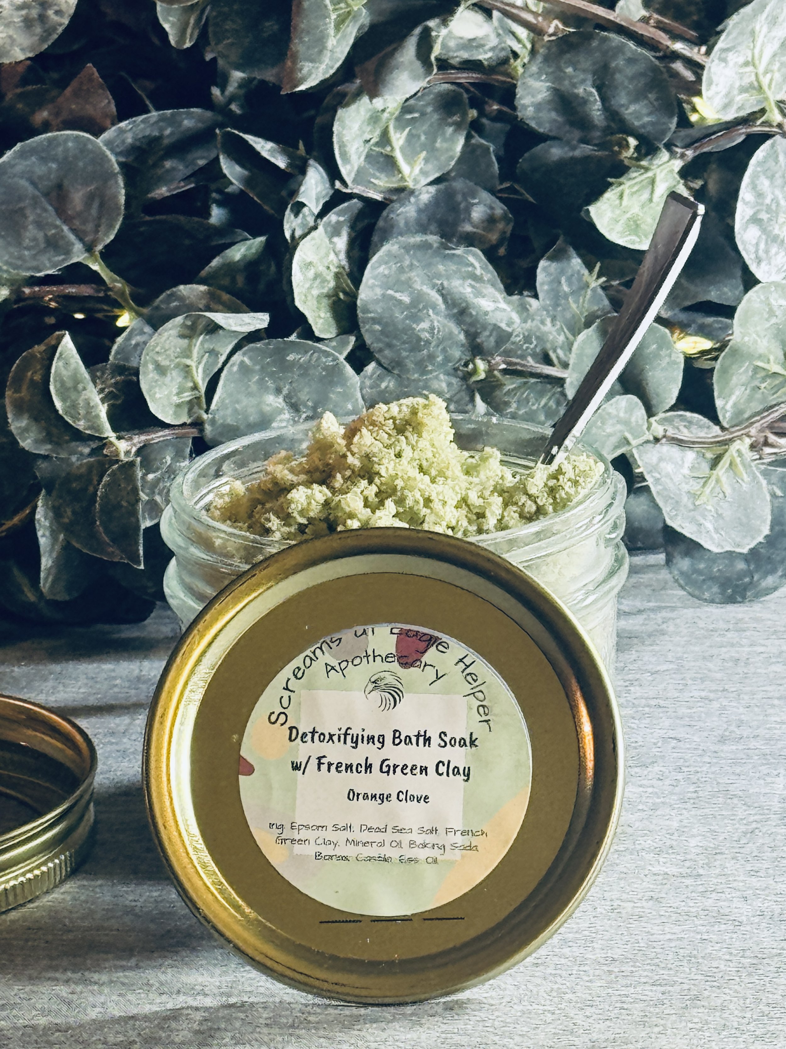 Detoxifying Bath Soak w/ French Green Clay