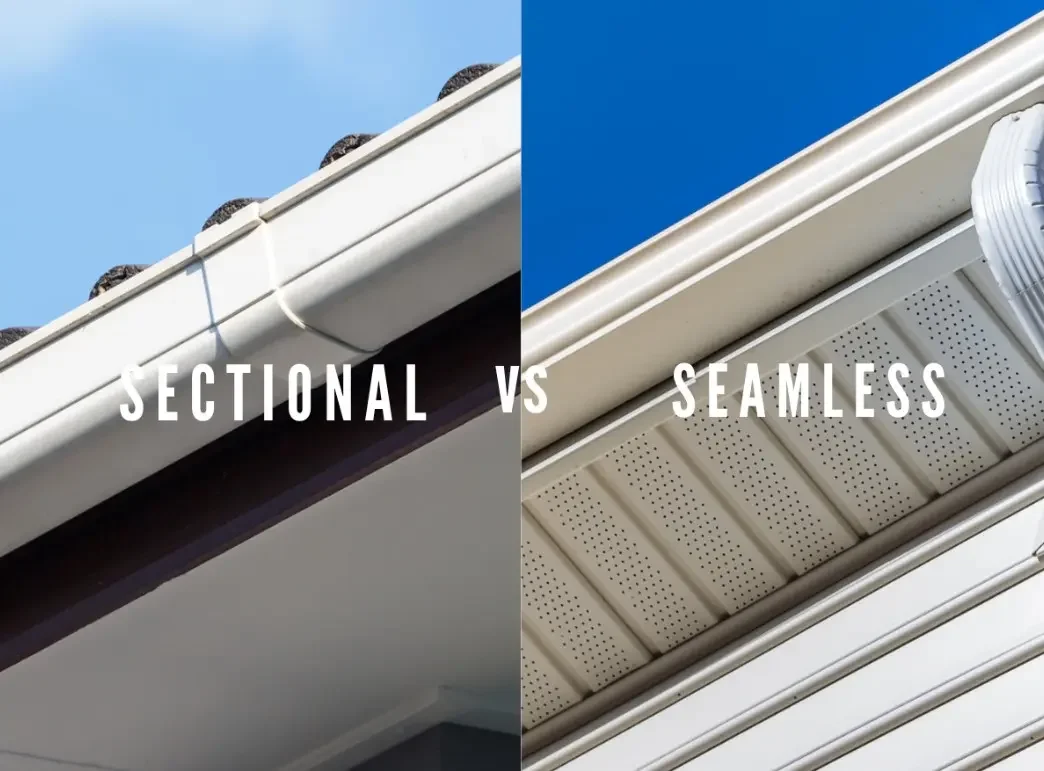 Seamless Gutter Installation vs. Sectional Gutters: What Is the Difference?