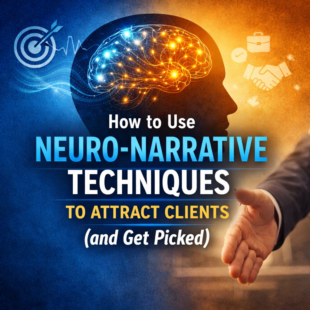 How to Use Neuro-Narrative Techniques to Attract Clients (and Get Picked): 5 Actionable Steps for Professional Services