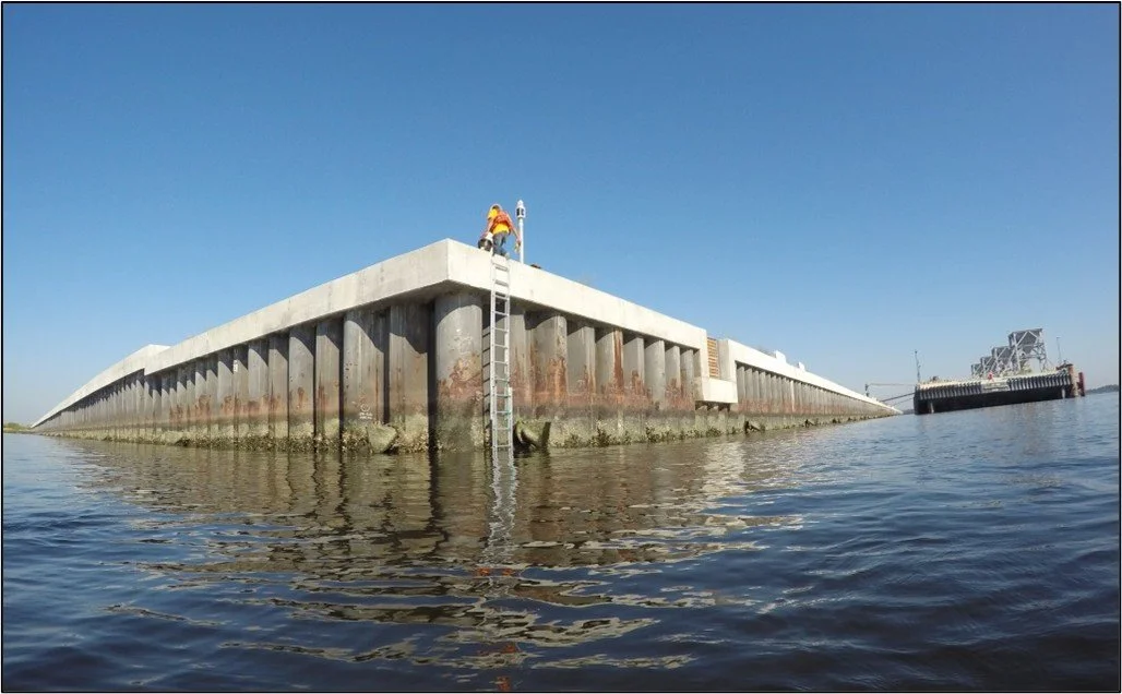 Hugh Leatherman Container Terminal containment wall inspection - constructability review and owner's representation services