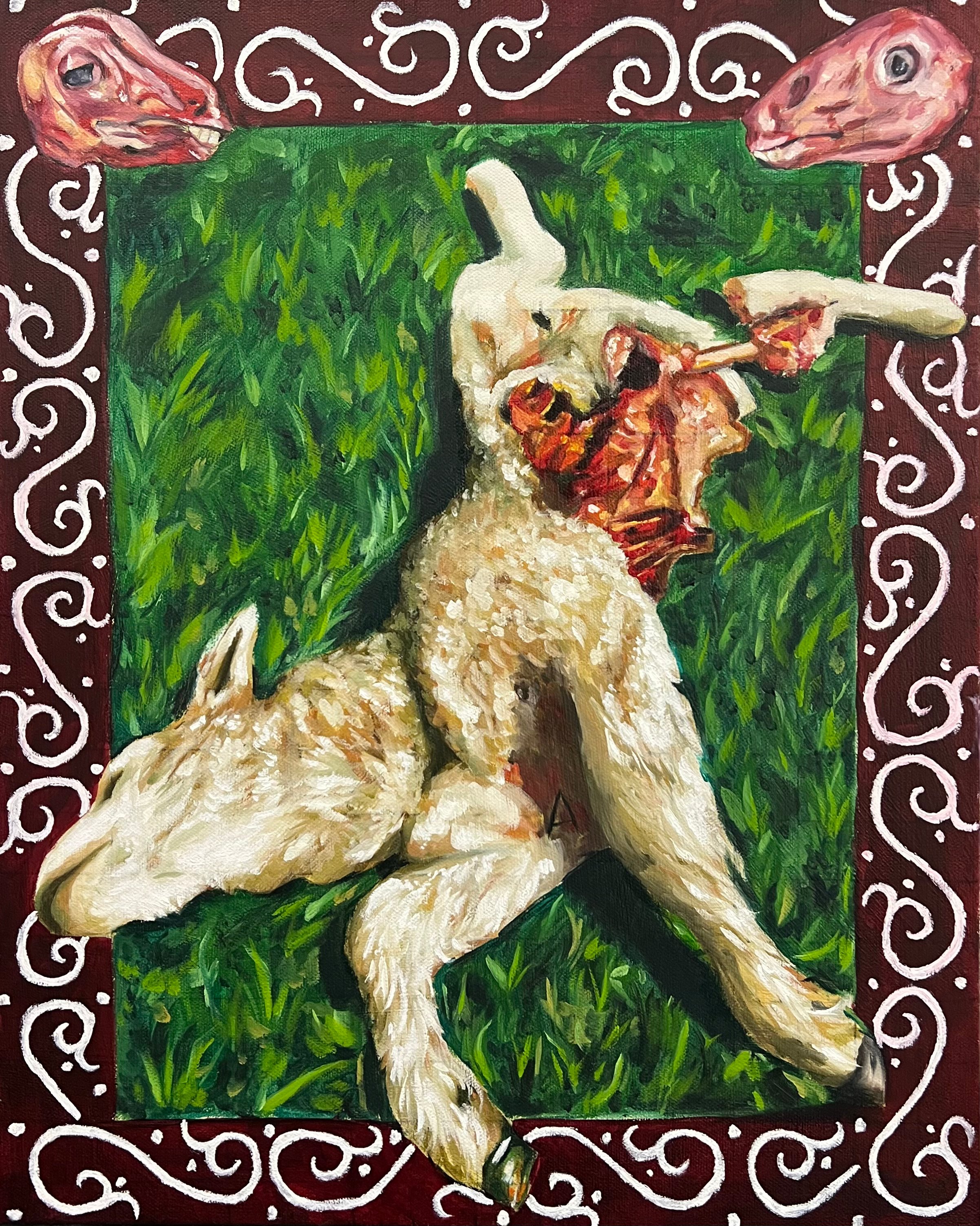 One Last Taste of Heaven, 18"x20", Oil On Canvas