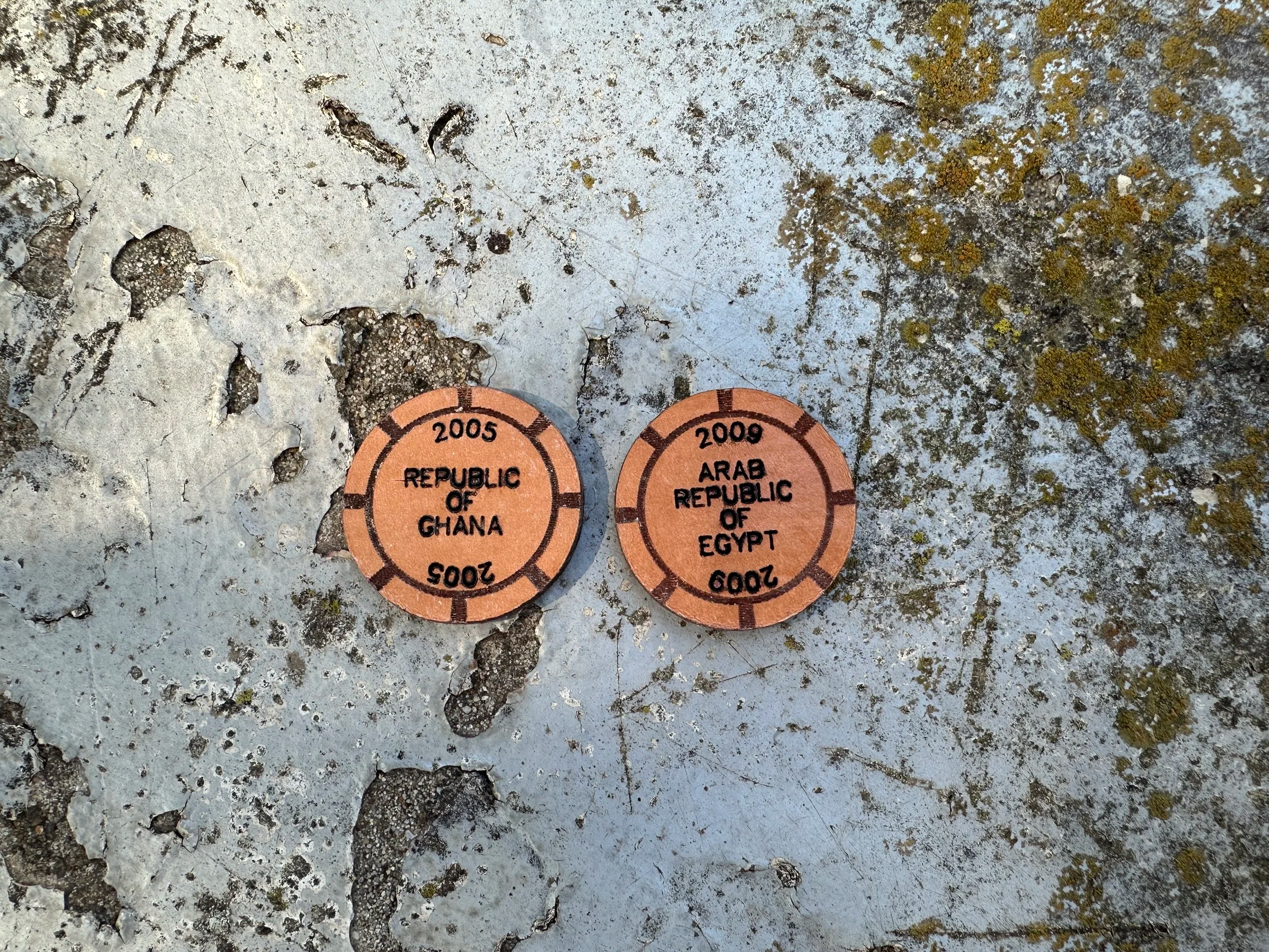 Africa Travel Chips - Tan