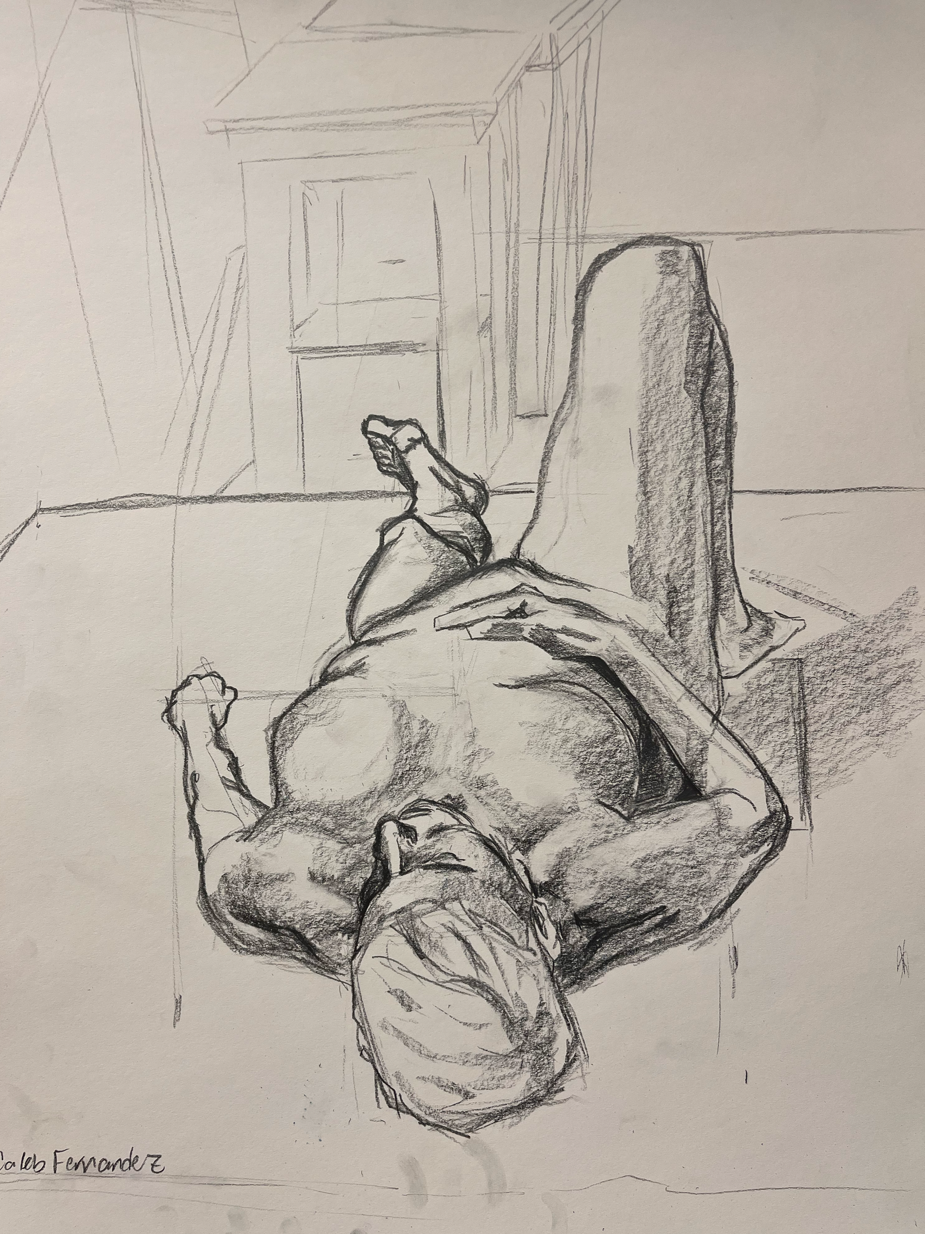 Untitled
18" x 24"
Graphite on Paper
2024