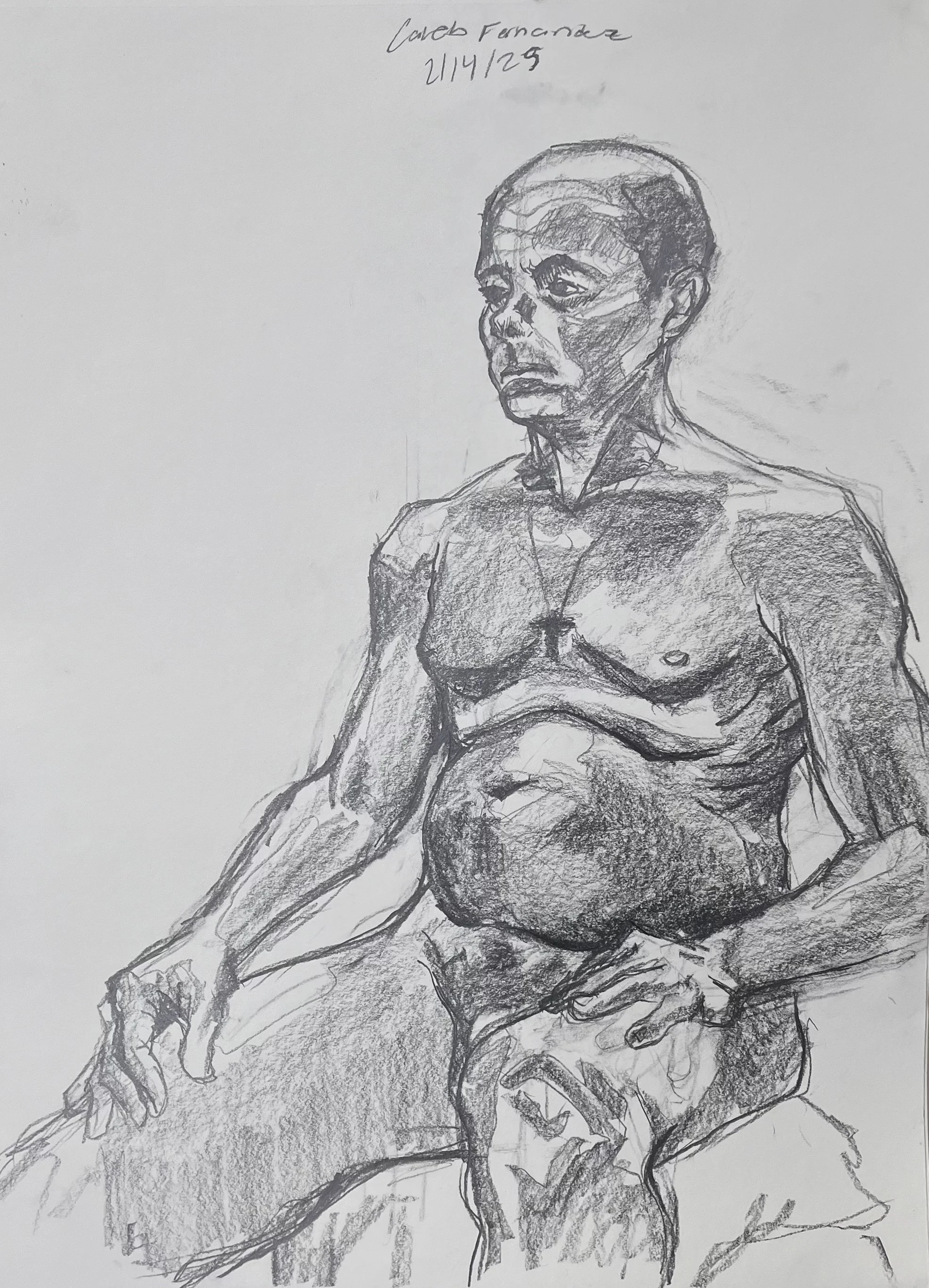 Untitled
18" x 24"
Graphite on Paper
2024