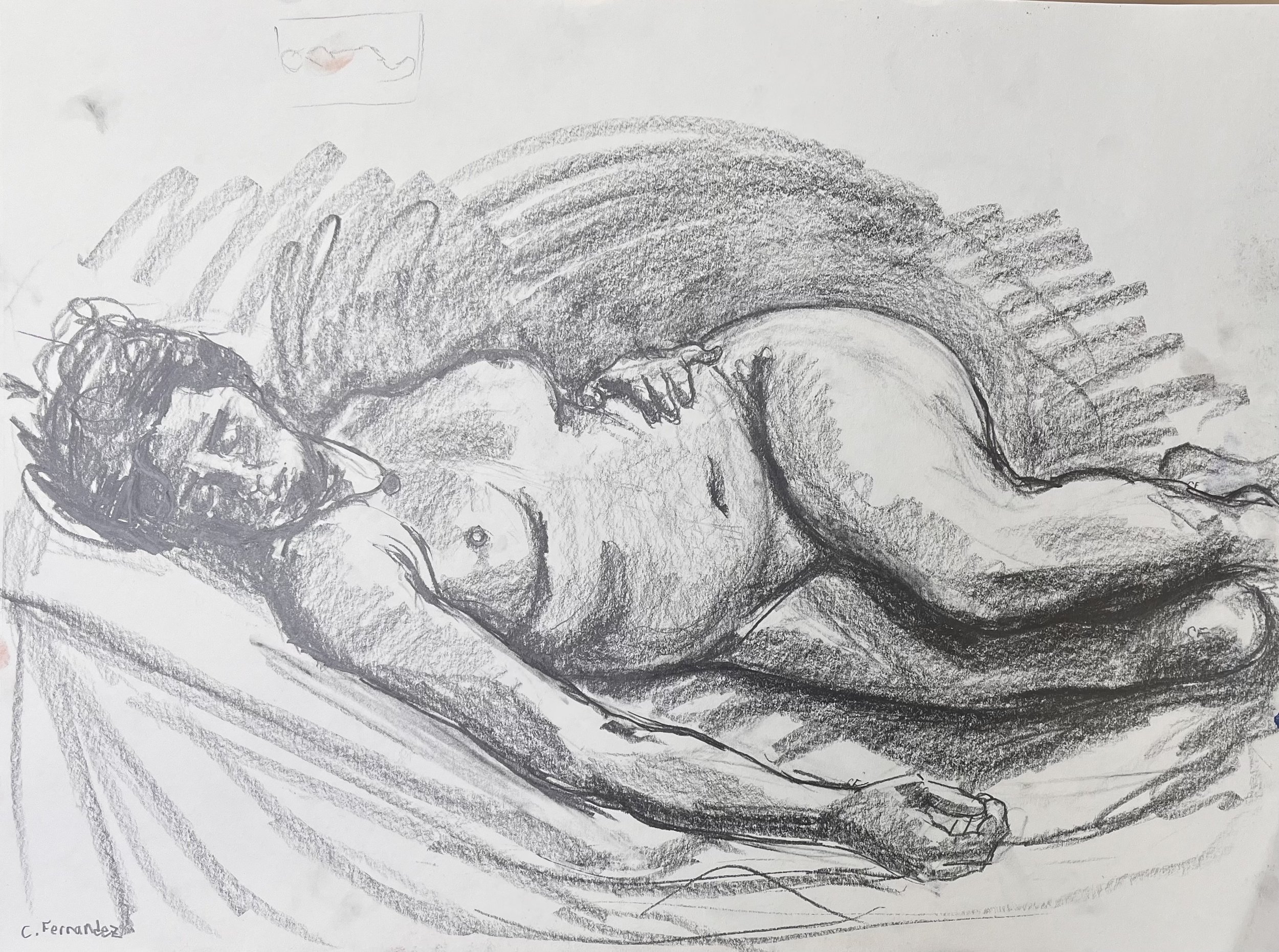 Untitled
18" x 24"
Graphite on Paper
2024