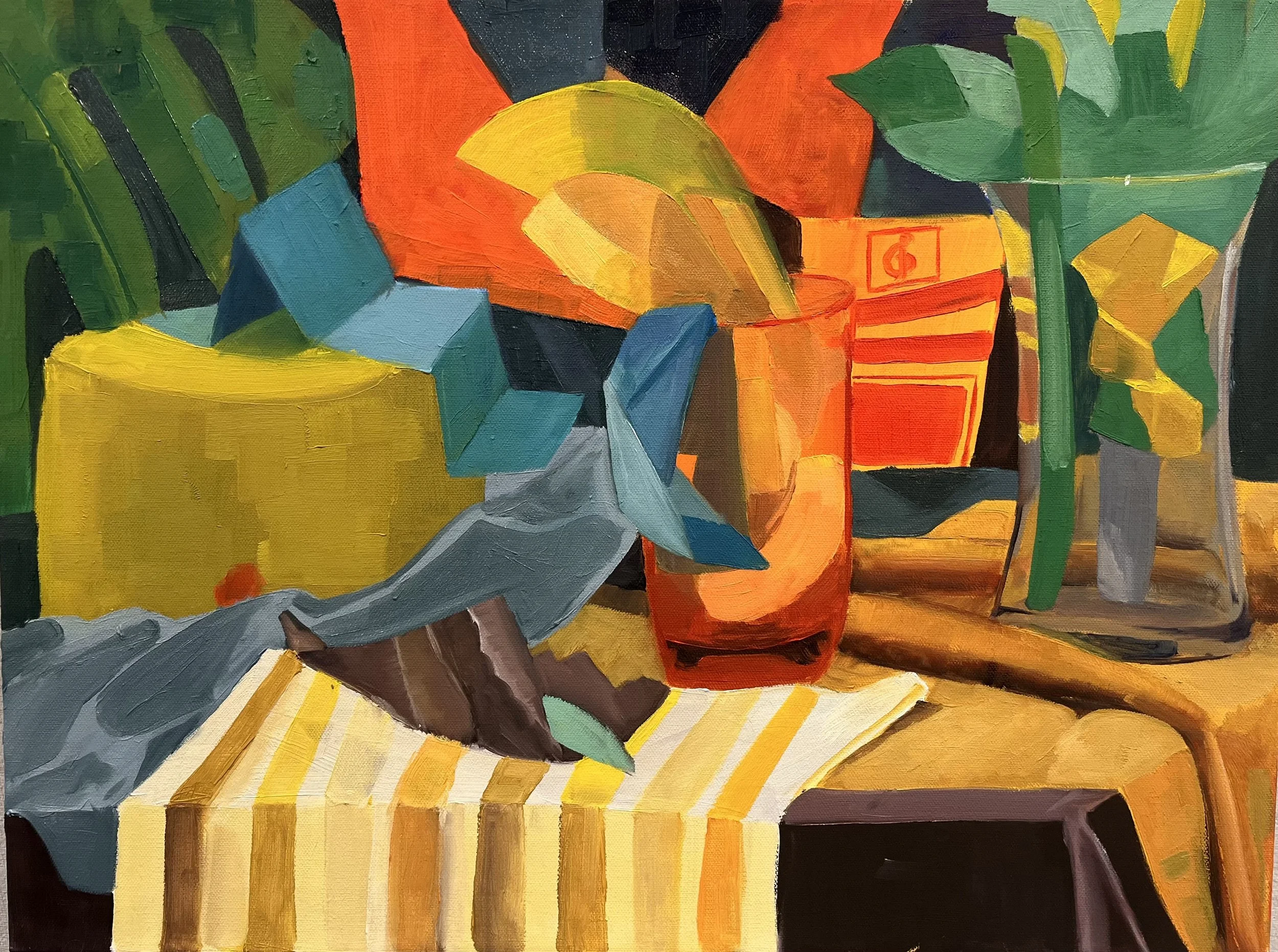 Complimentary Still Life
18" x 24"
Oil on Canvas
December, 2024