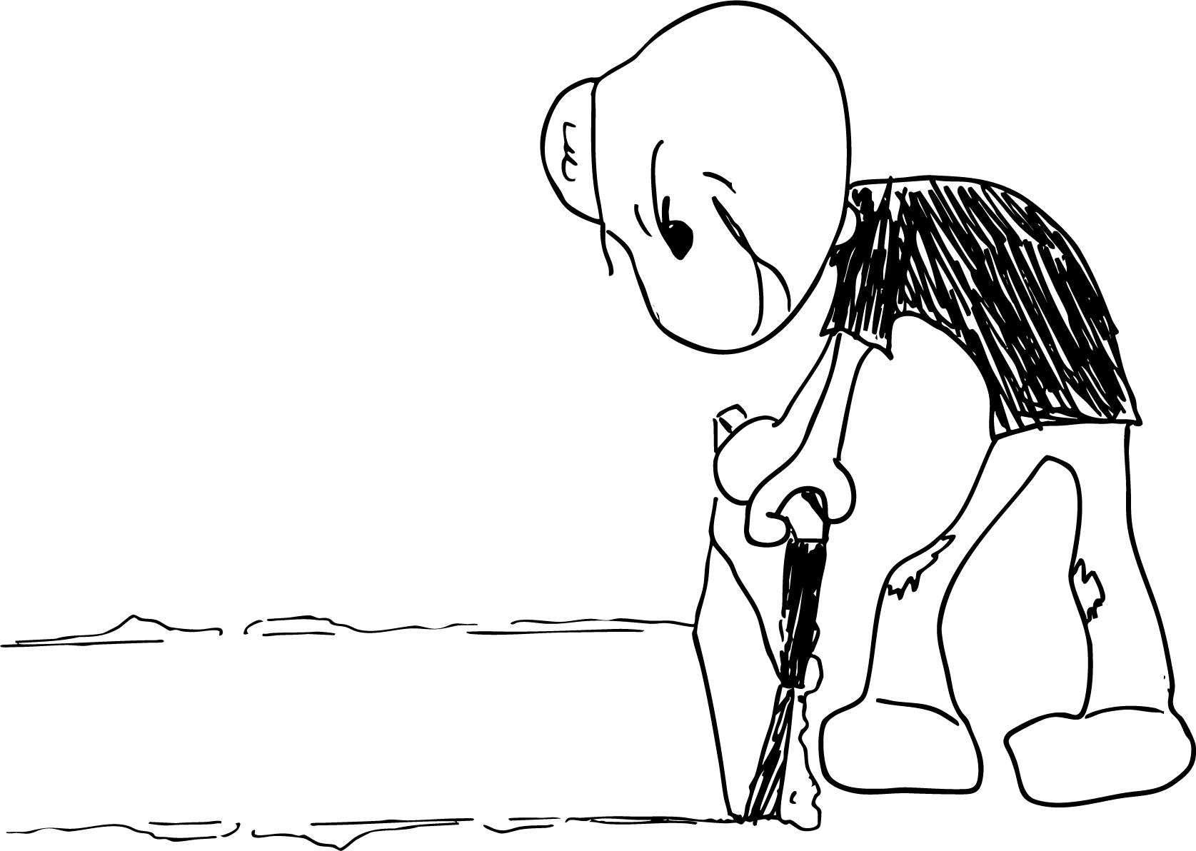 Black object with shiny highlights and intricate design details.