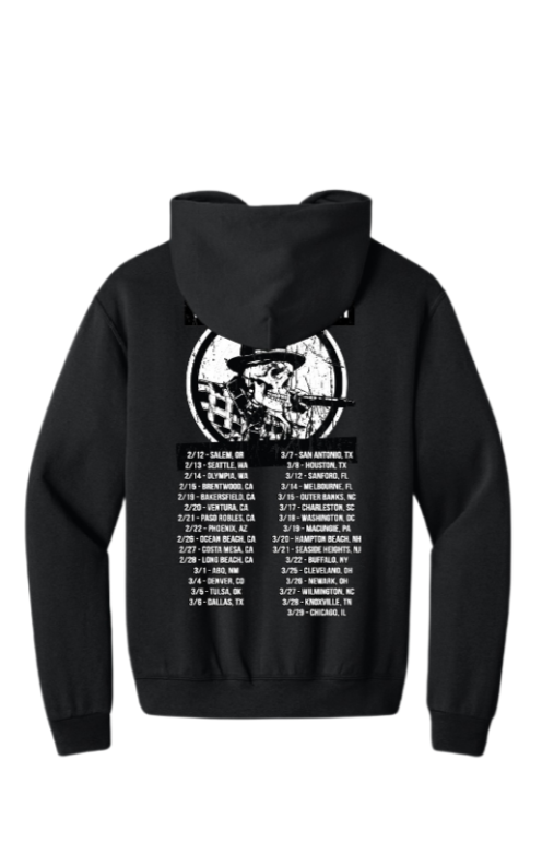 Dan Kelly Skelly Hoodie - Black