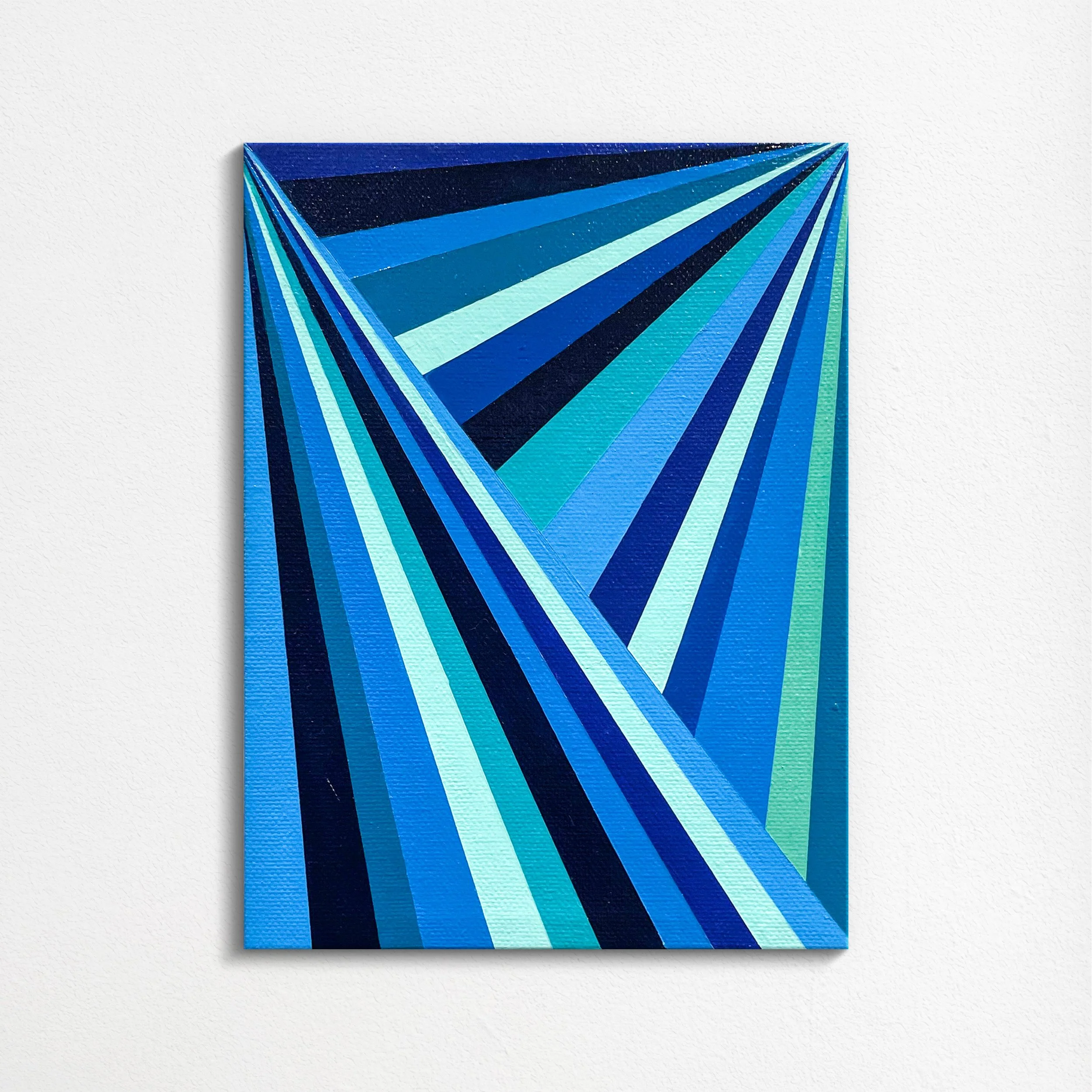 'Little Spotlights' (2025) 
Acrylic on canvas 
6x8