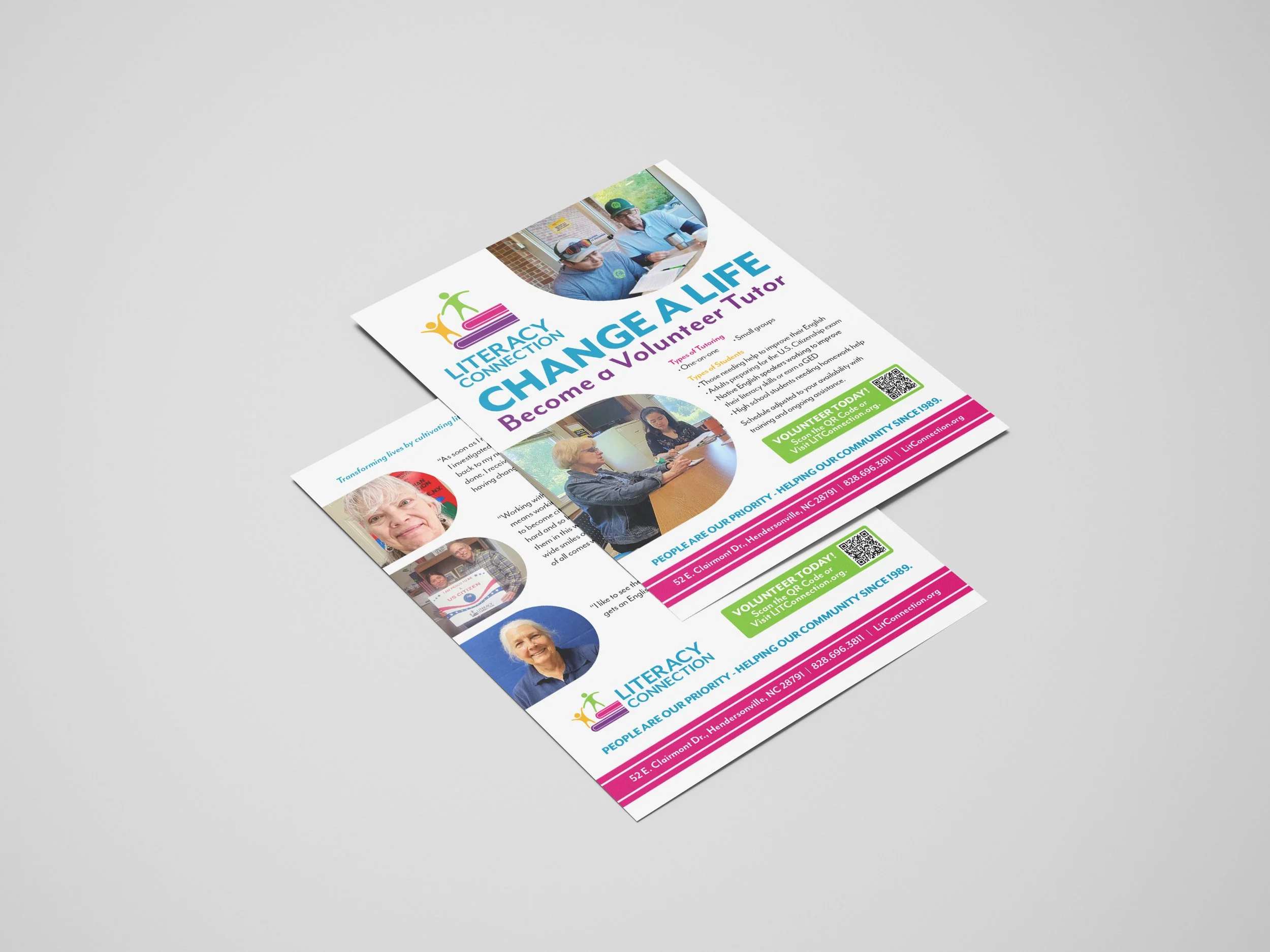 Literacy Connection Rebrand