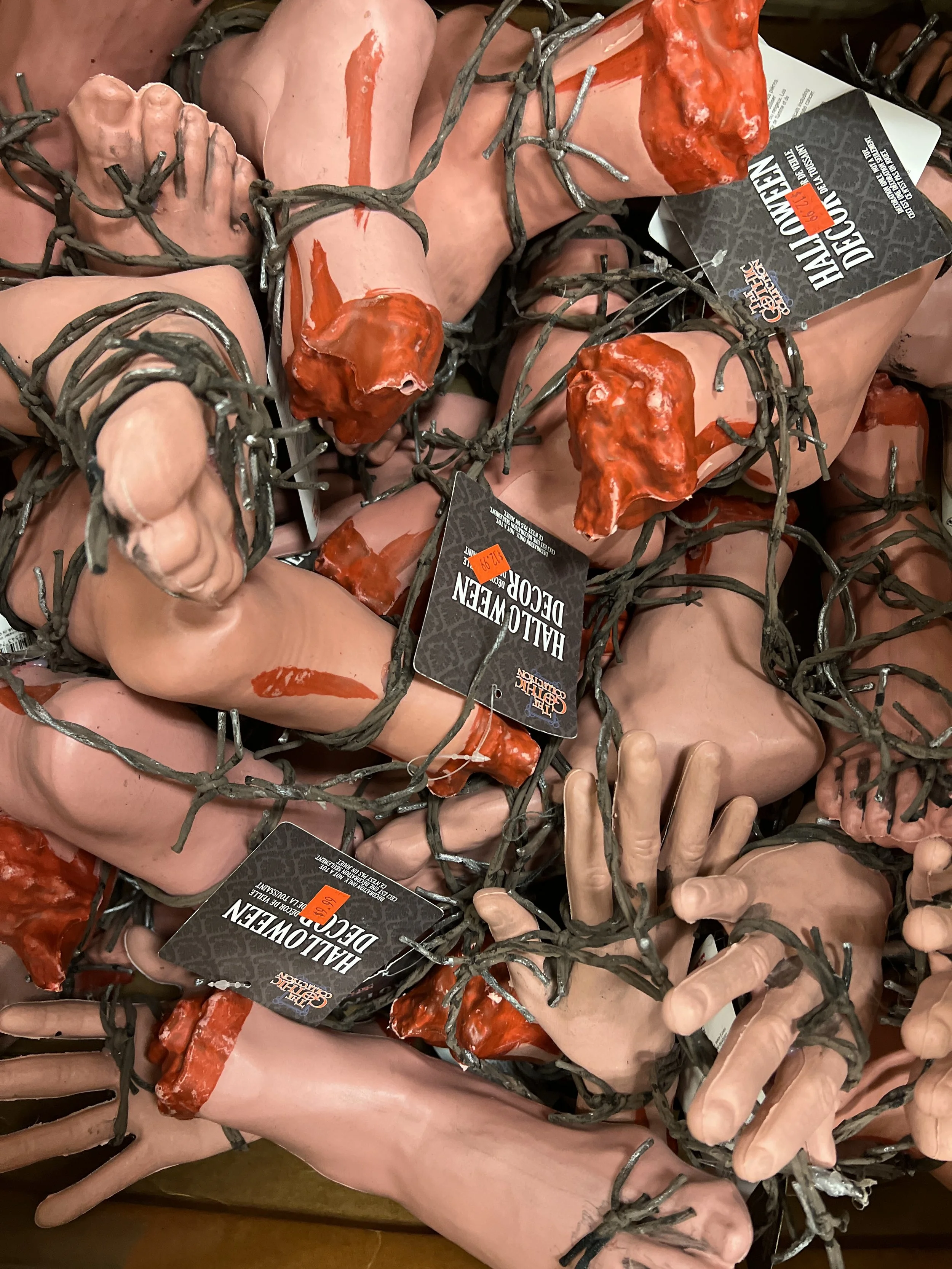 Life Size Hands and Feet