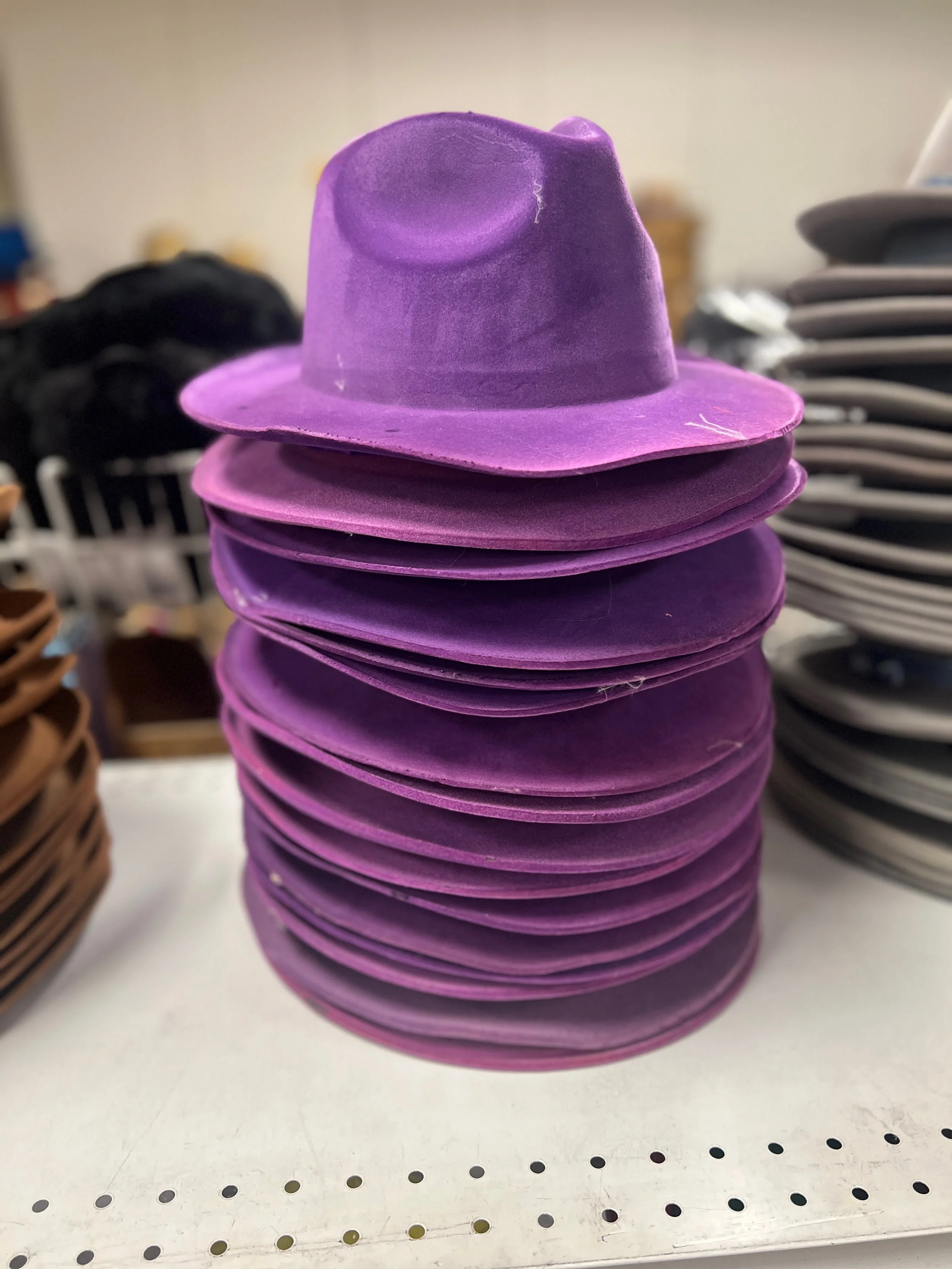 Purple Fedoras