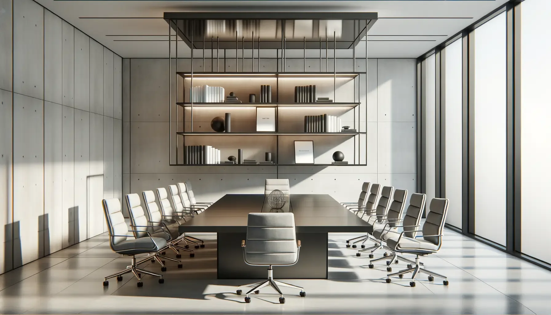 Team collaborating on a business strategy in a marketing meeting