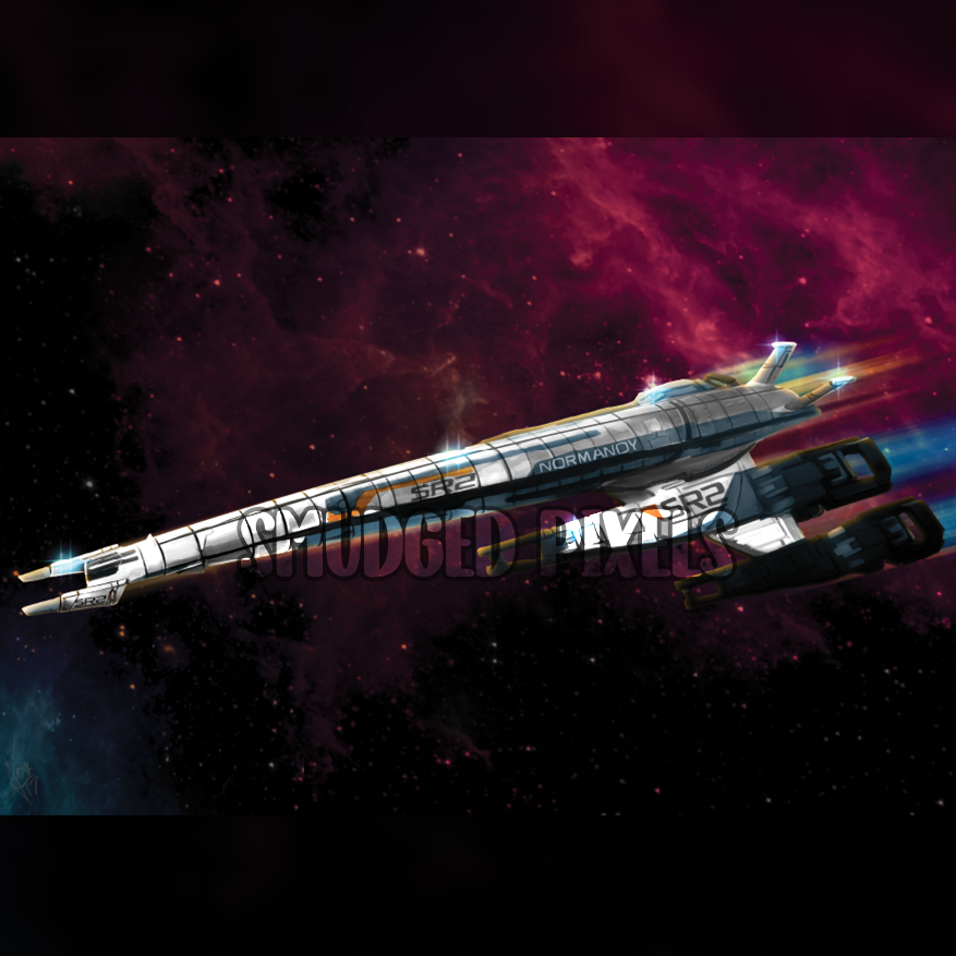 Mass Effect Normandy Print