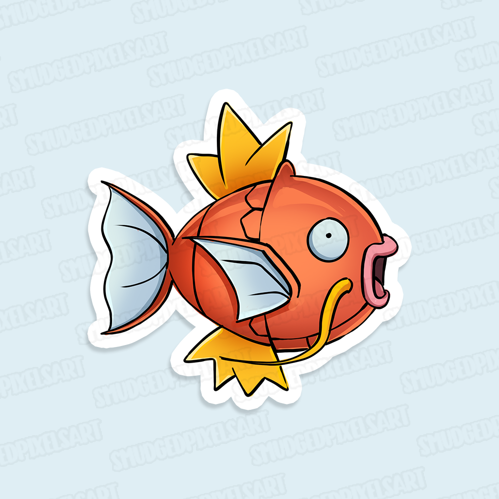 Magikarp Vinyl Sticker