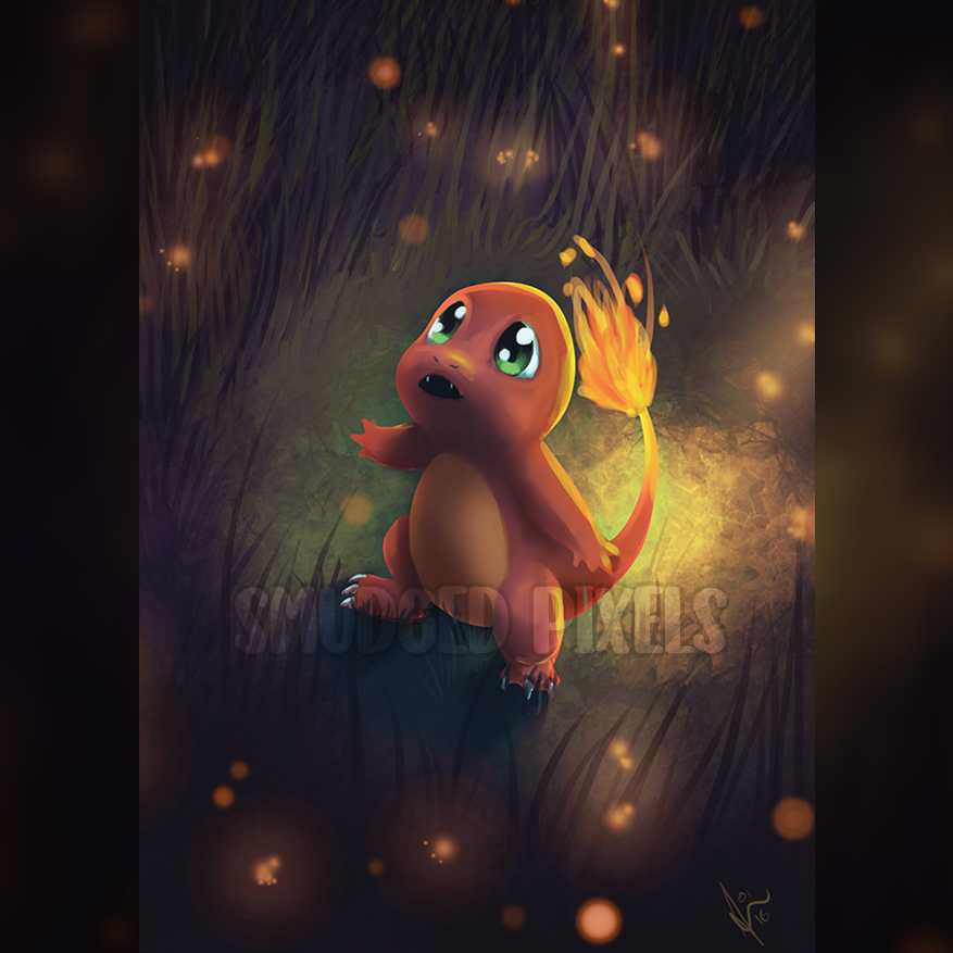 Charmander Print
