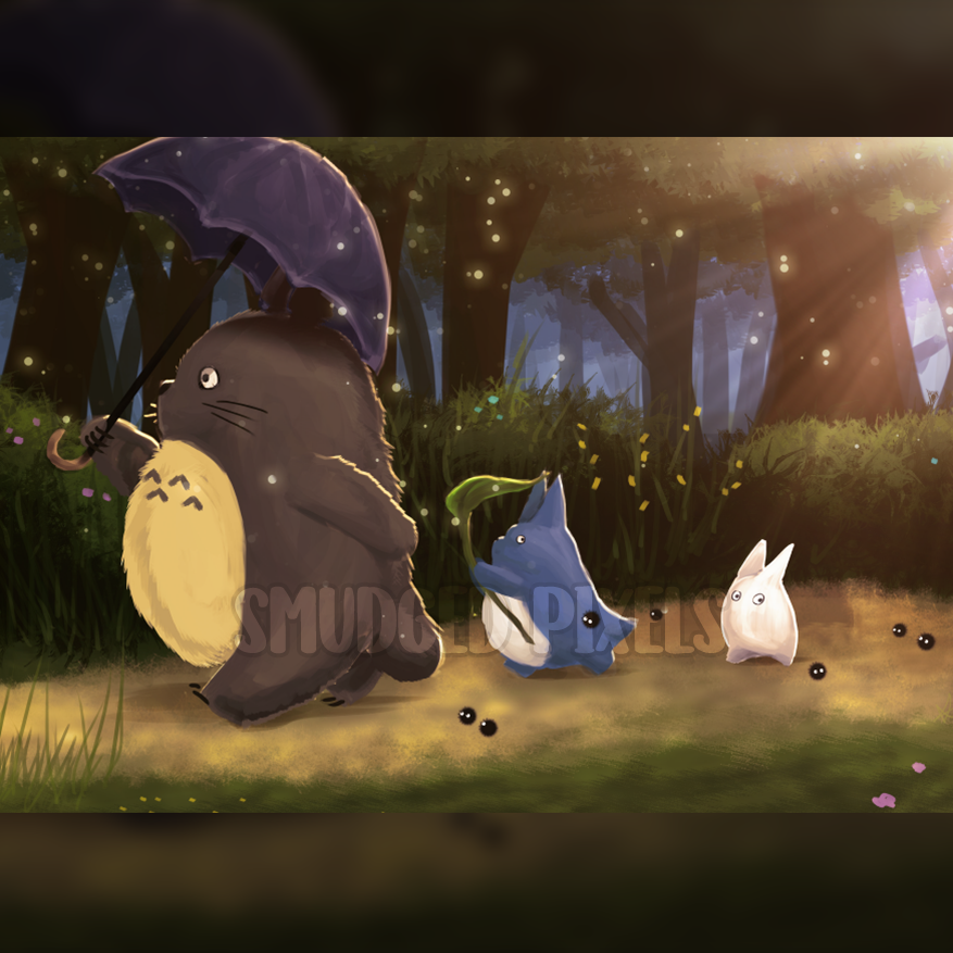 Totoro Print