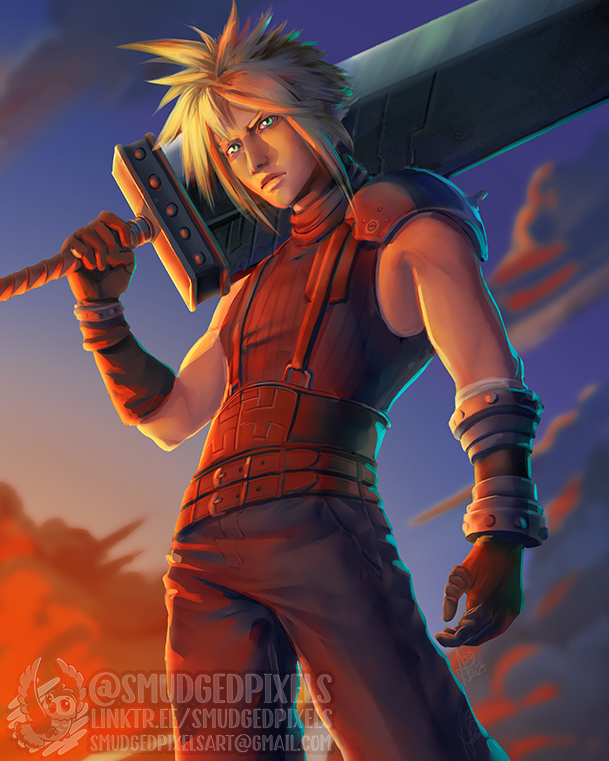 Cloud Strife Print