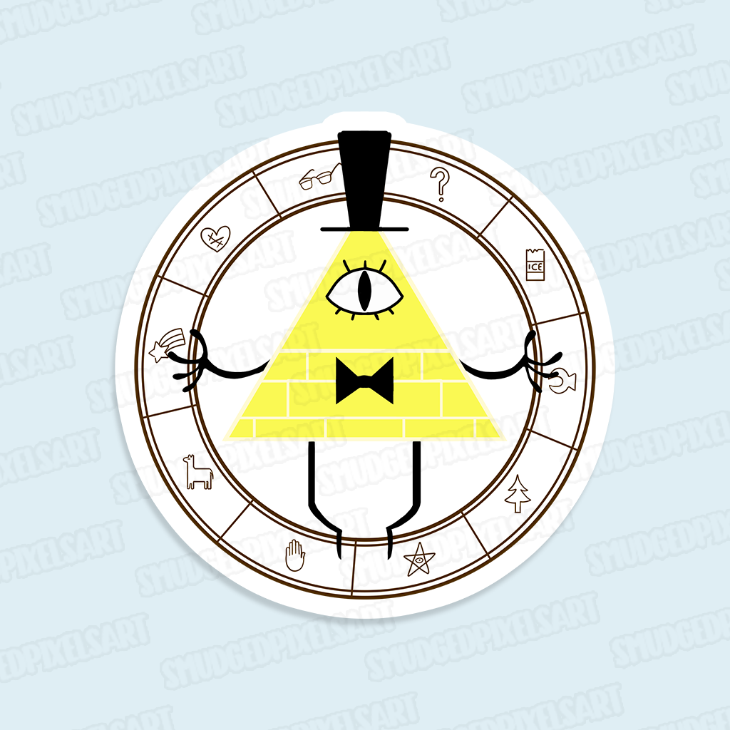 Bill Cypher Vinyl Sticker