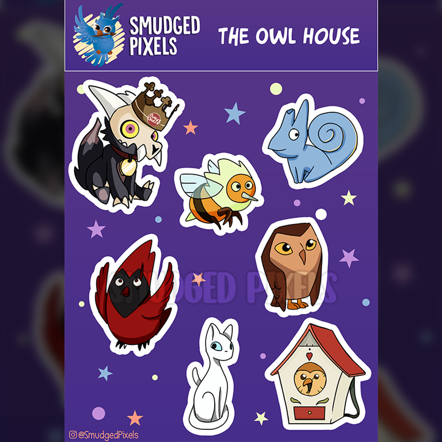 Owl House Sticker Sheet