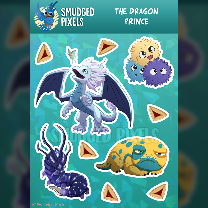 Dragon Prince Sticker Sheet