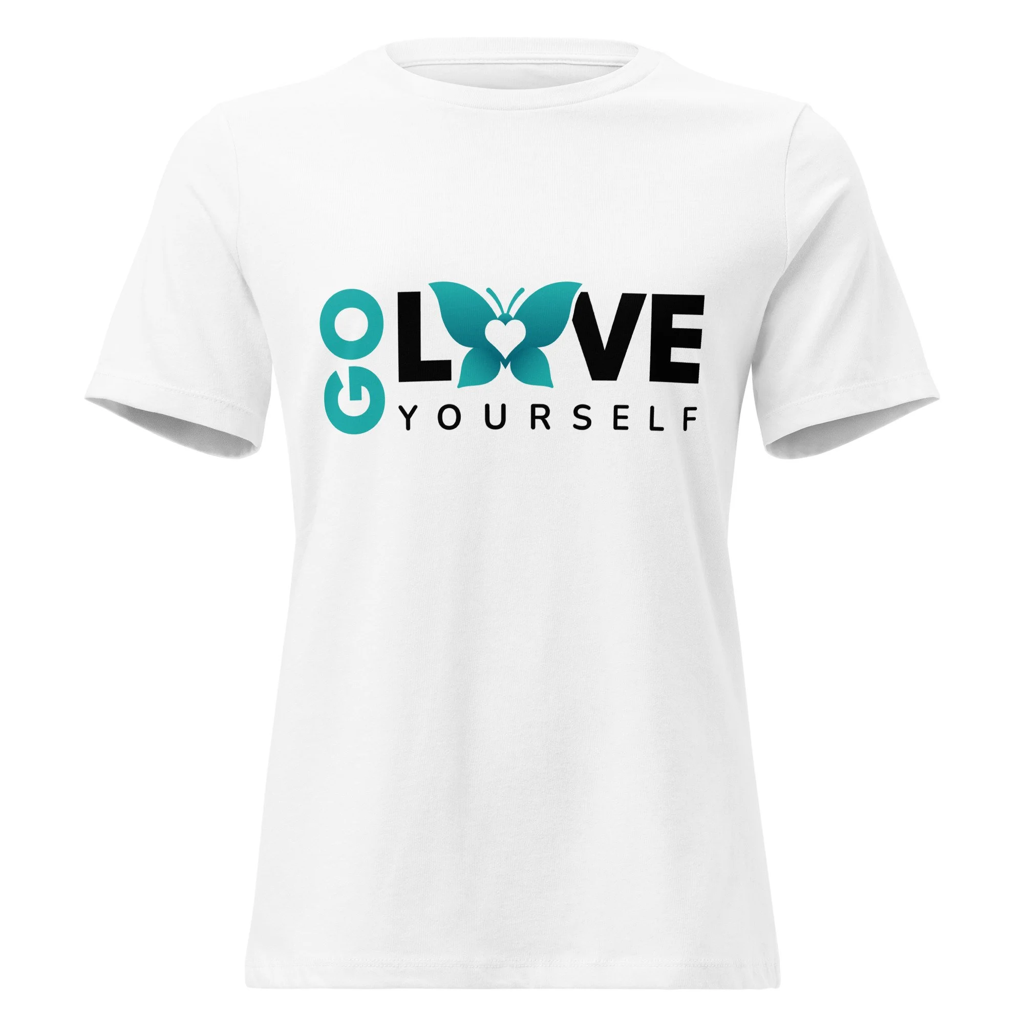 Women's T-Shirt (Turquoise/Black Logo)