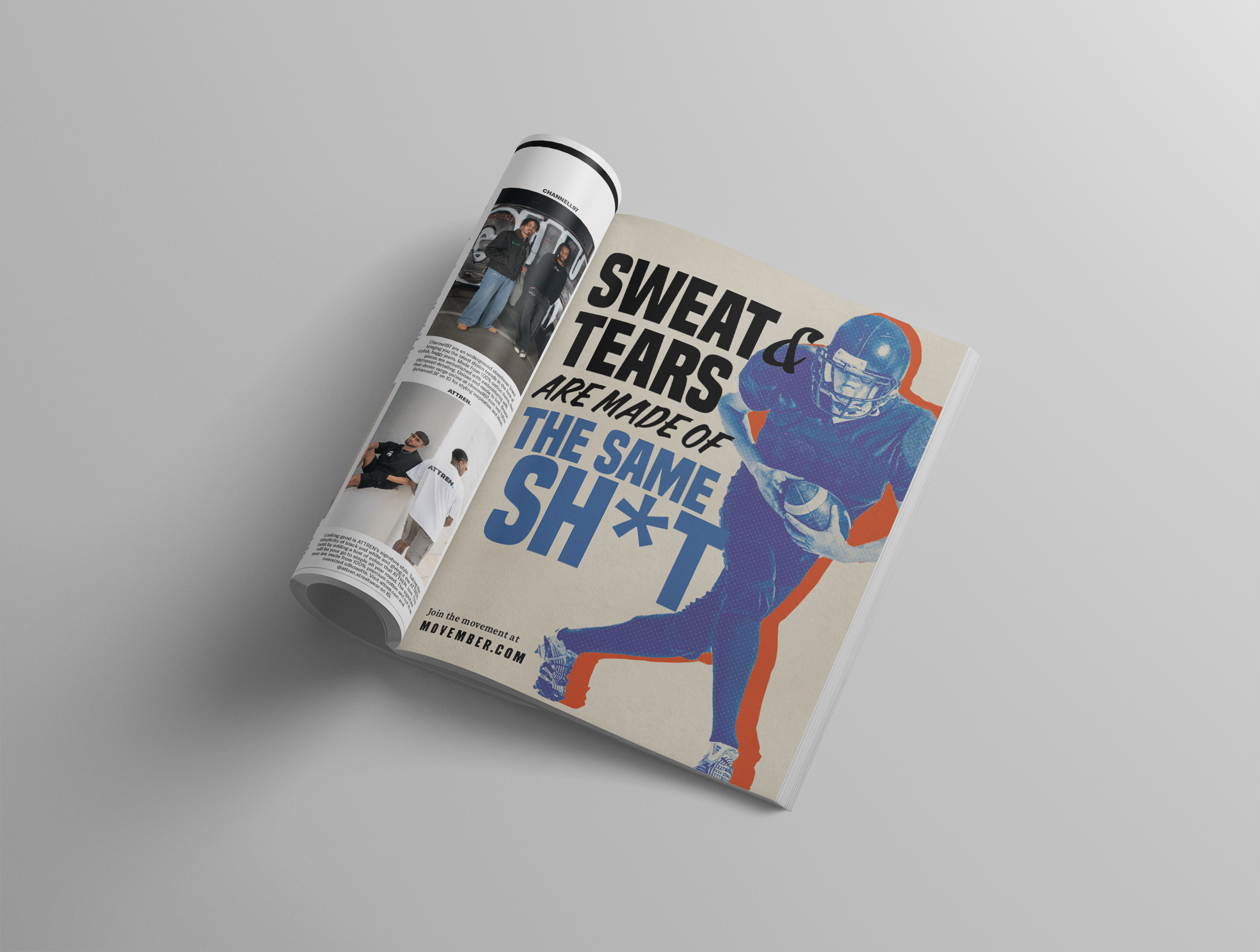 Open Magazine with Rolled Page Mockup.png