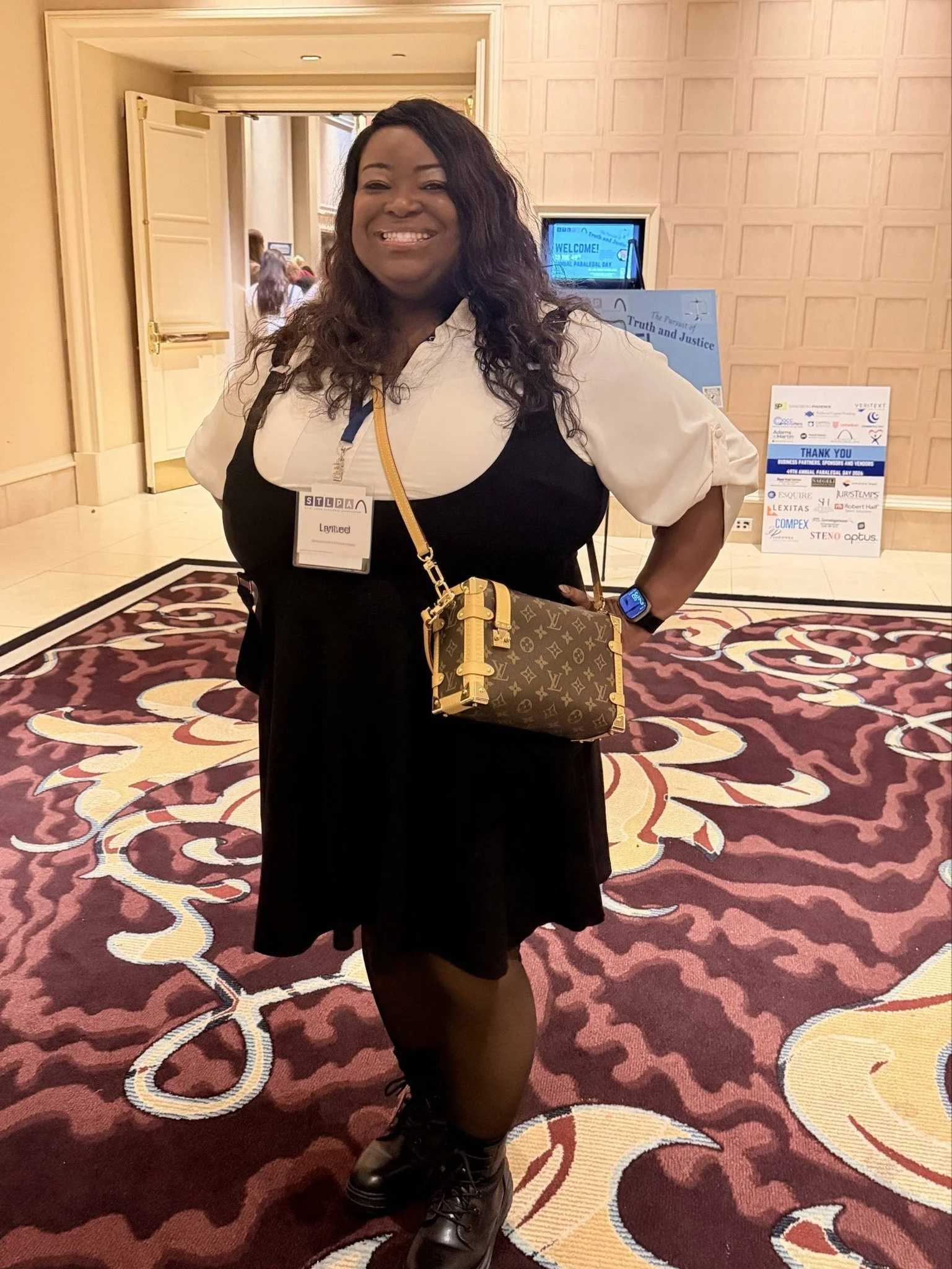 Happy Annual Paralegal Day! ⚖️✨

Hundreds of paralegals from across St. Louis gathered today for networking, good food, and amazing door prizes.

And if you know me, you know I love to manifest. ✨ The second they announced the Starbucks prize, I conf