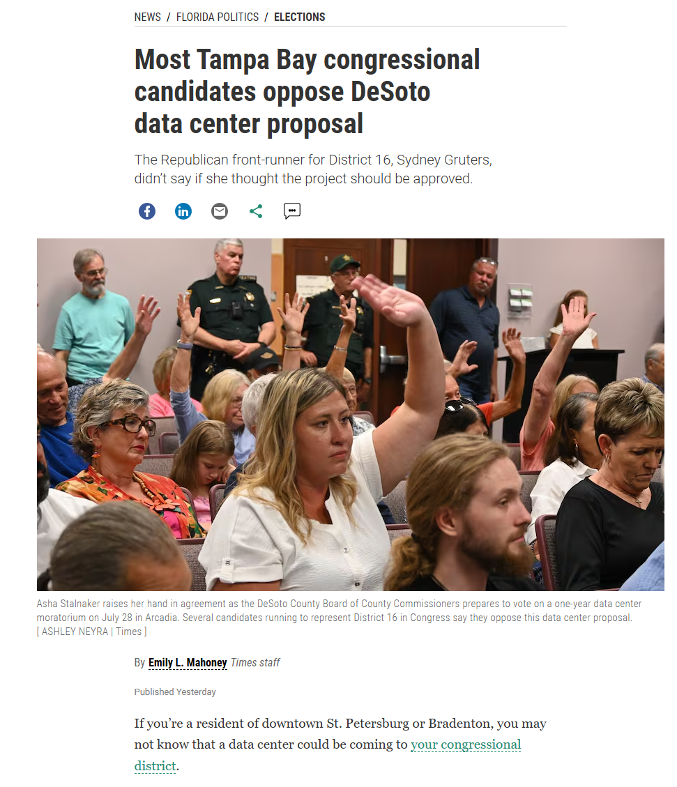The DeSoto Data Center: Growth Should Work for the Community 