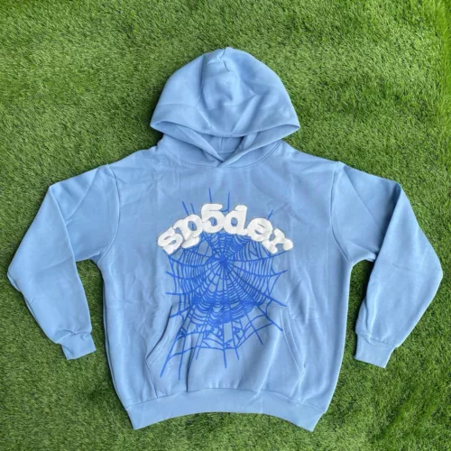 Sp5der Hoddie (Baby Blue)
