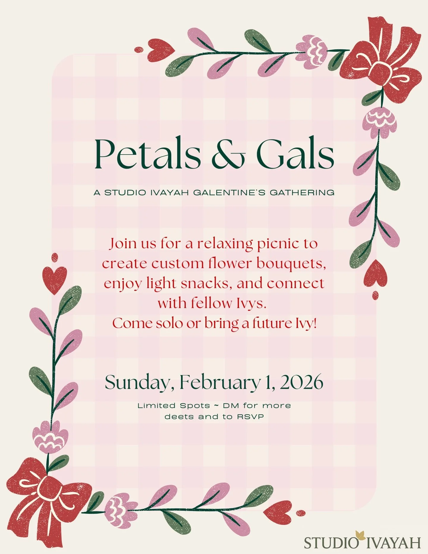 UPDATE: This event has been rescheduled to Sunday, February 15th! If you RSVPed for the original date a DM has been sent to you to confirm your spot. For those who didn&rsquo;t get a spot for the first date DM to see if there are spots available! 

P