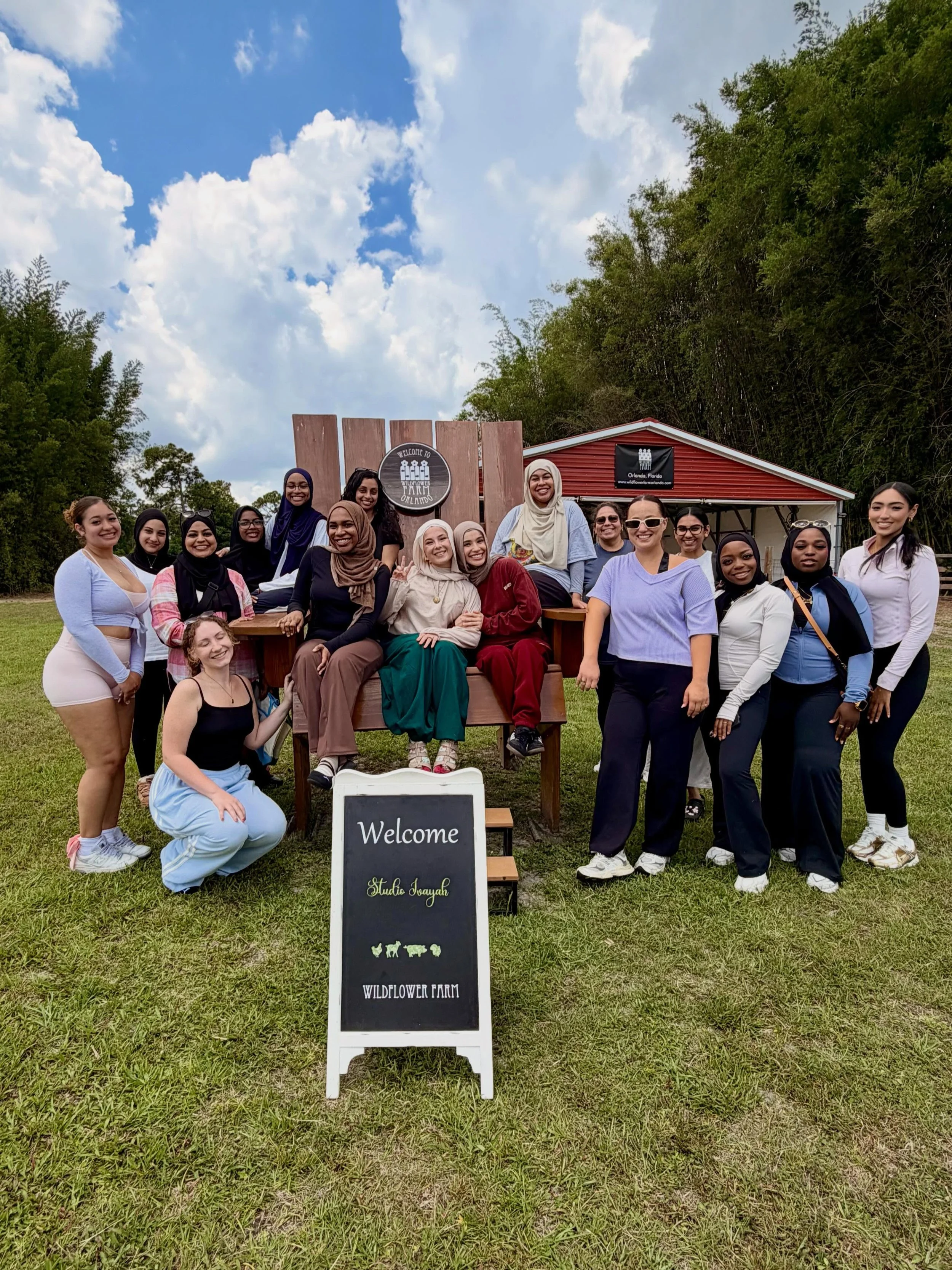 this event felt like a glimpse of the future. 🥹🌿

Being surrounded by such fun loving women while moving our bodies, sharing laughter, and appreciating the beauty of creations of life (maybe not so much what was coming out of them 😅) is a true tes