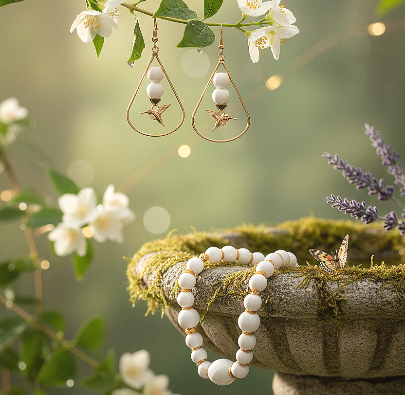 Earth Candy Creations: Artisanal Adornments for the Modern Soul. Handcrafted Glass and Stone Jewelry